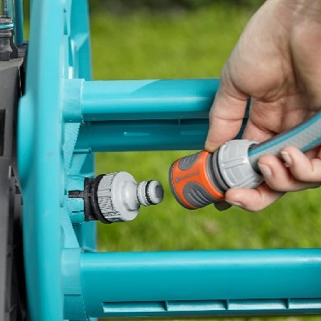 Raccord coudé dévidoir gardena - 1