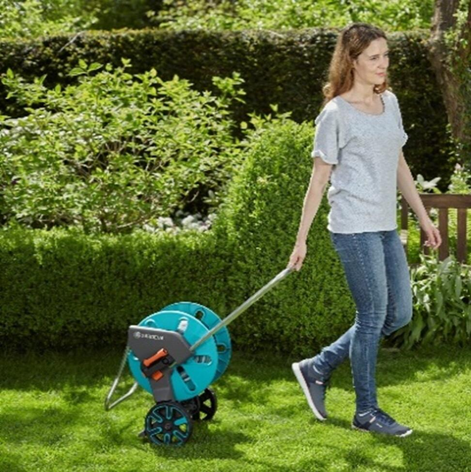 Transport dévidoir sur roues gardena - 2