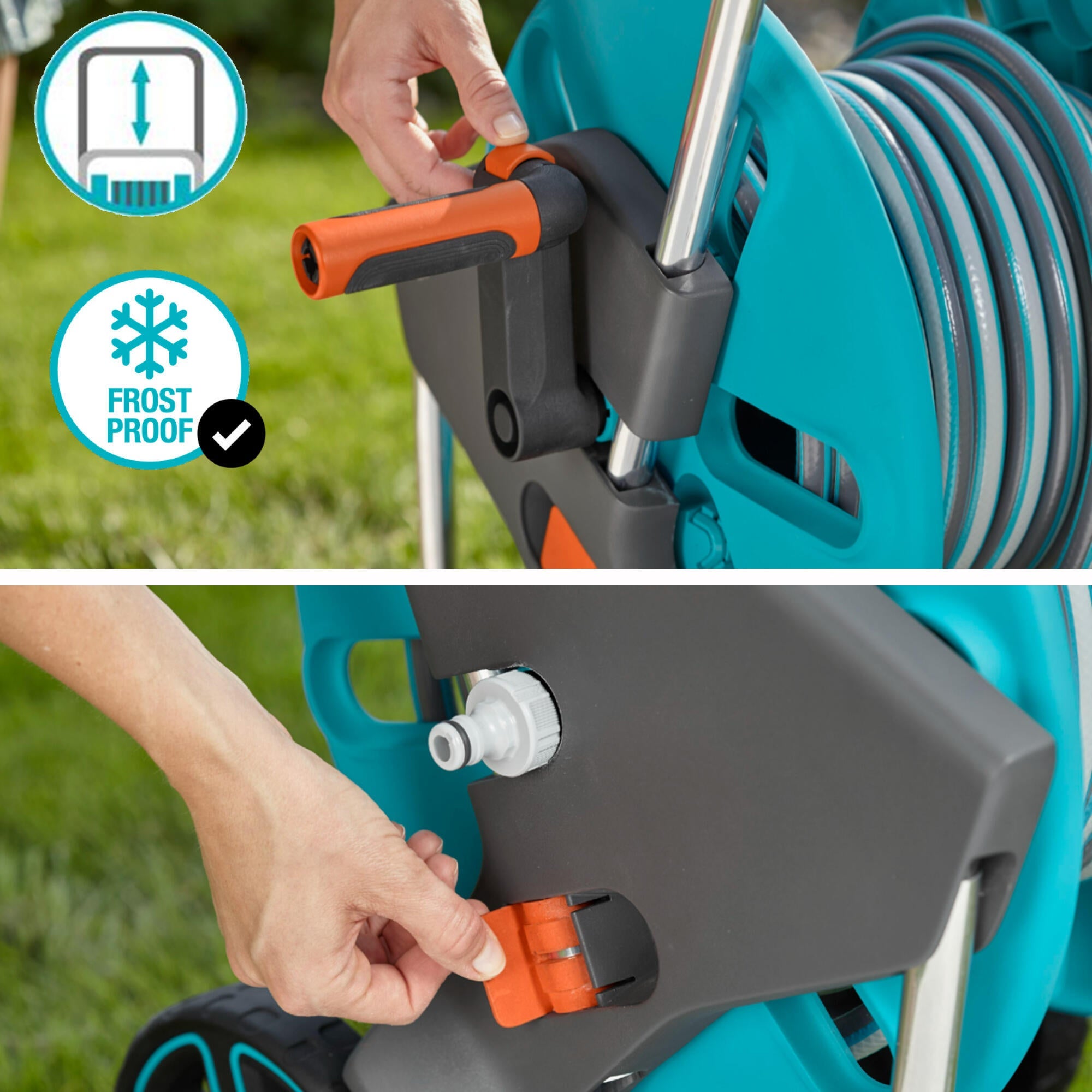 Dévidoir sur roues Gardena - 3