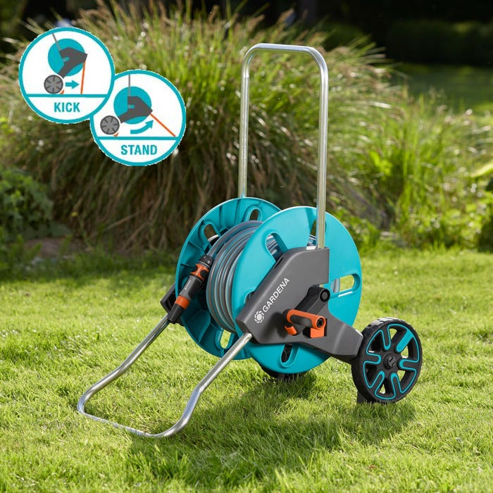 Dévidoir sur roues gardena