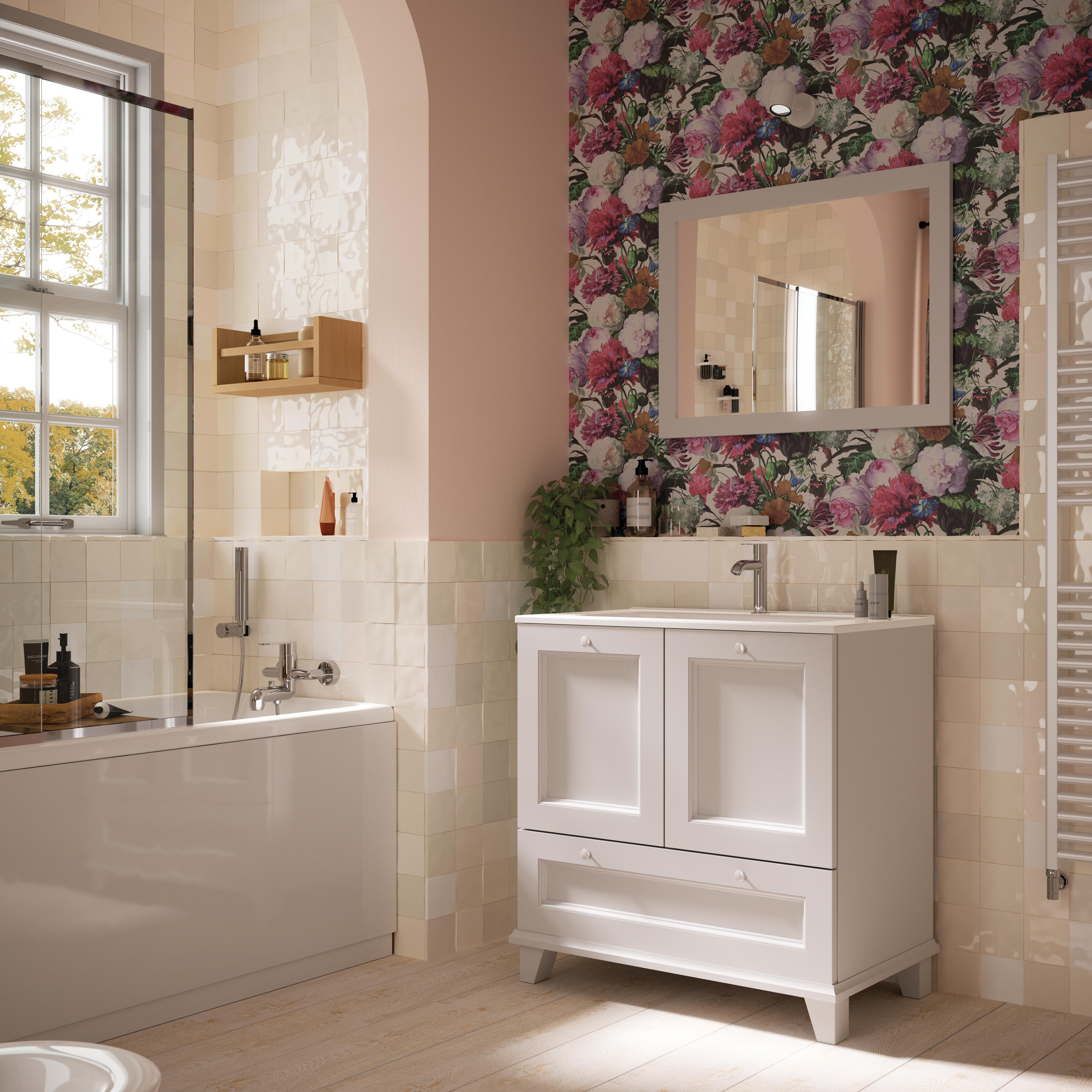 Specchio UNIKE rettangolare 100 x 80 cm - 2