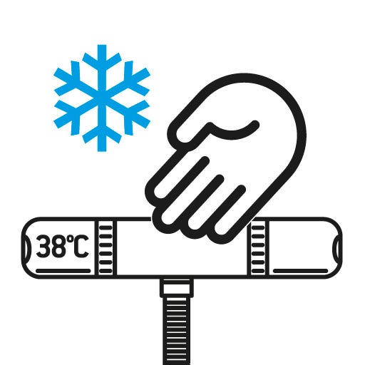 Cuerpo frío columna de ducha Icone