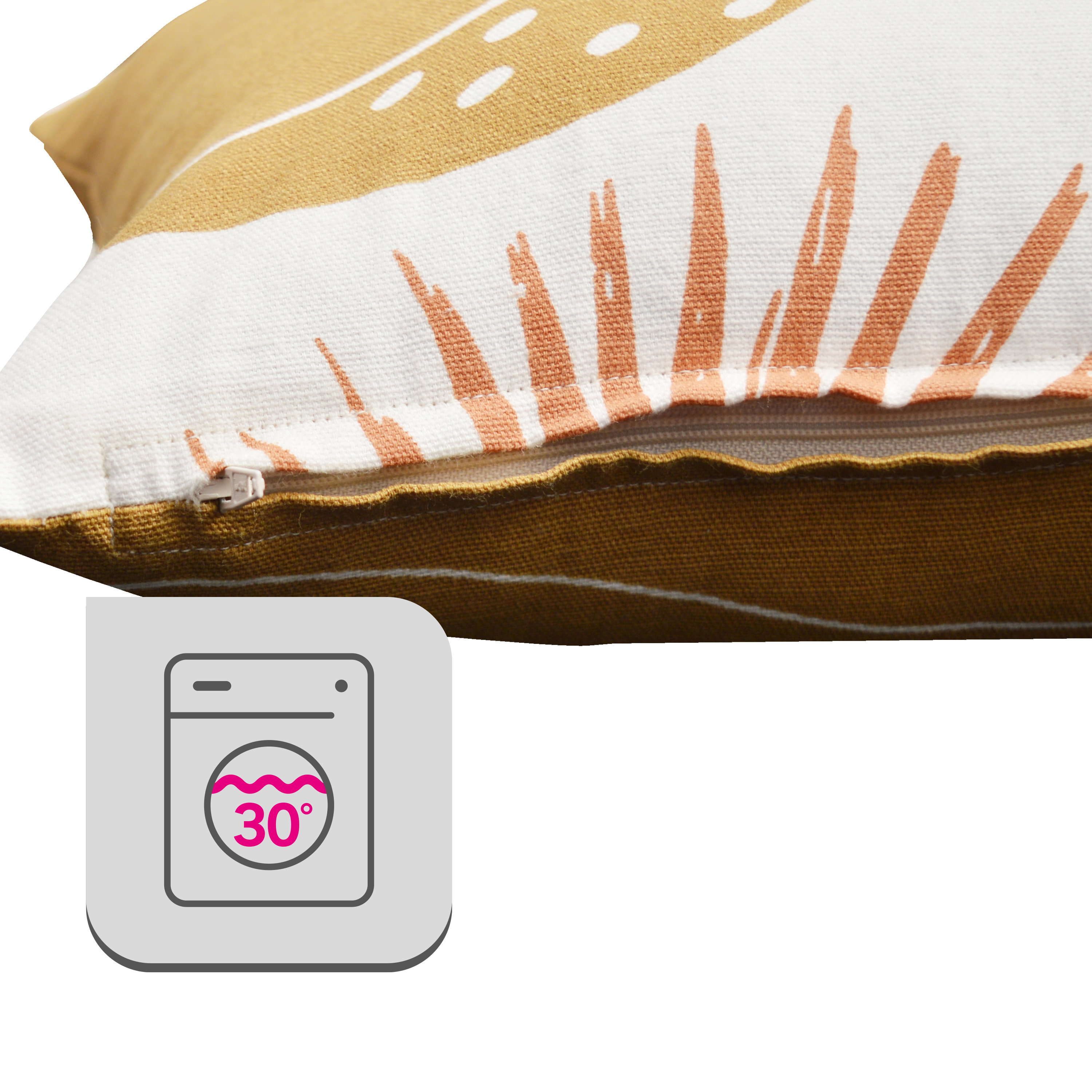 Coussin Lohem, multicouleur l.30 x H.50 cm INSPIRE - 7