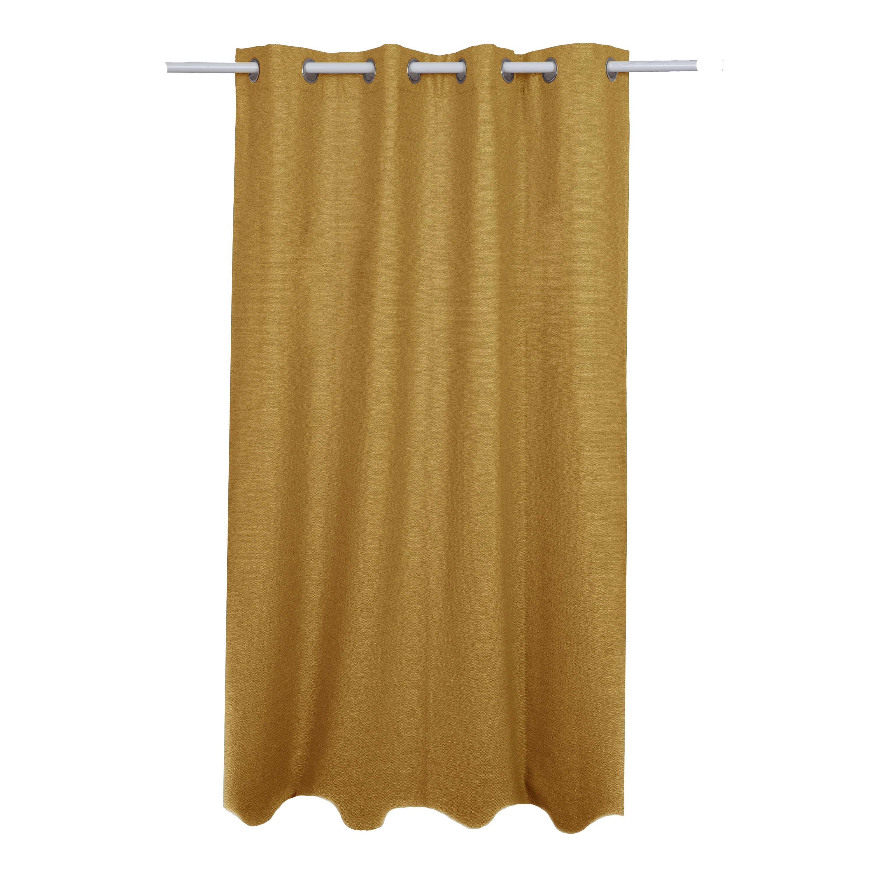 Rideau tamisant, Lidia, jaune H.280 x l.140 cm INSPIRE - 7