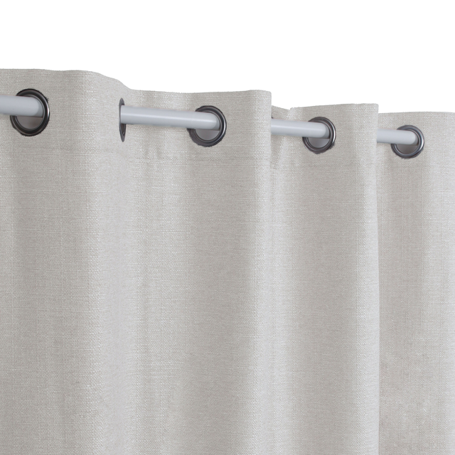 Rideau tamisant, Lidia, beige H.280 x l.140 cm INSPIRE