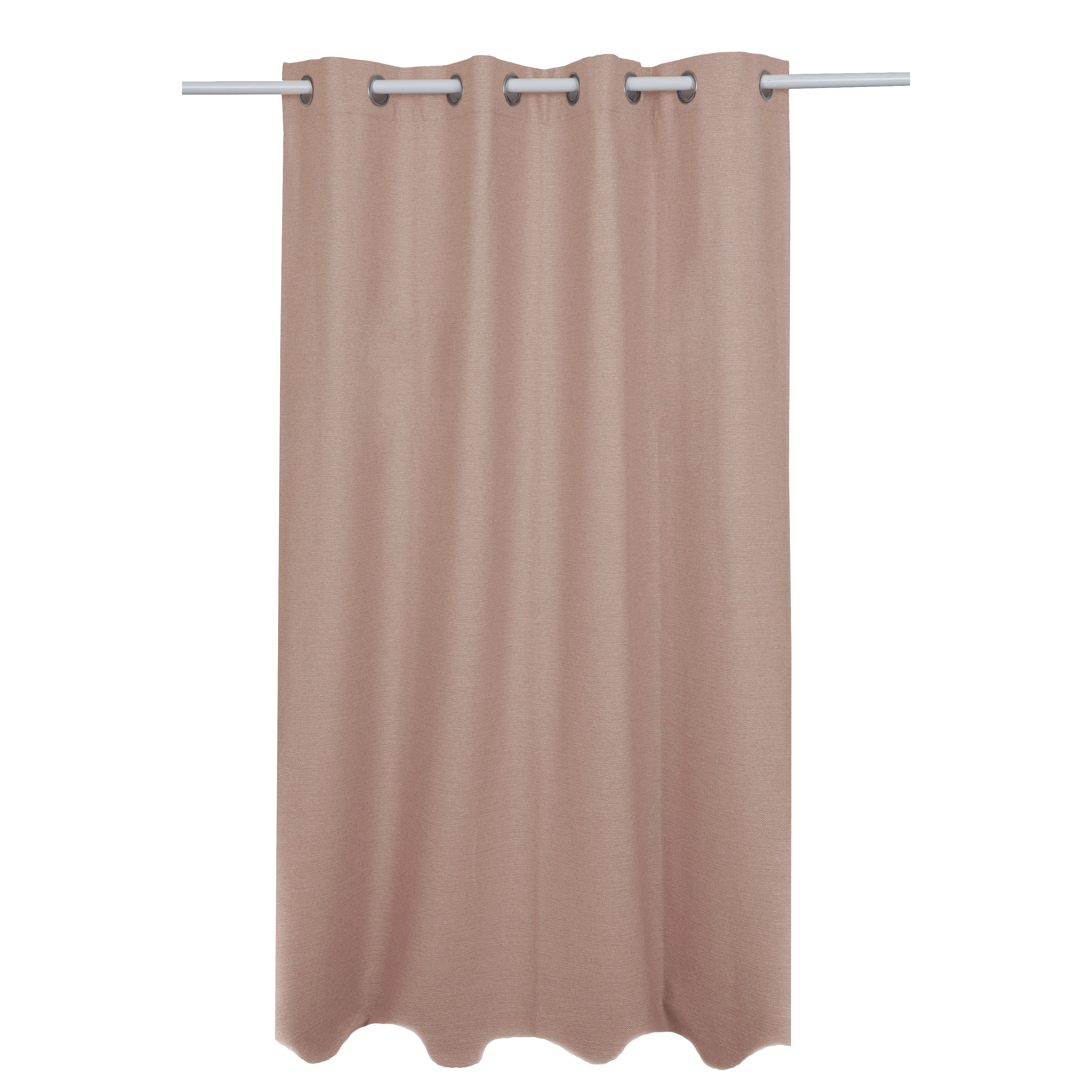 Rideau tamisant, Lidia, rose H.280 x l.140 cm INSPIRE - 10