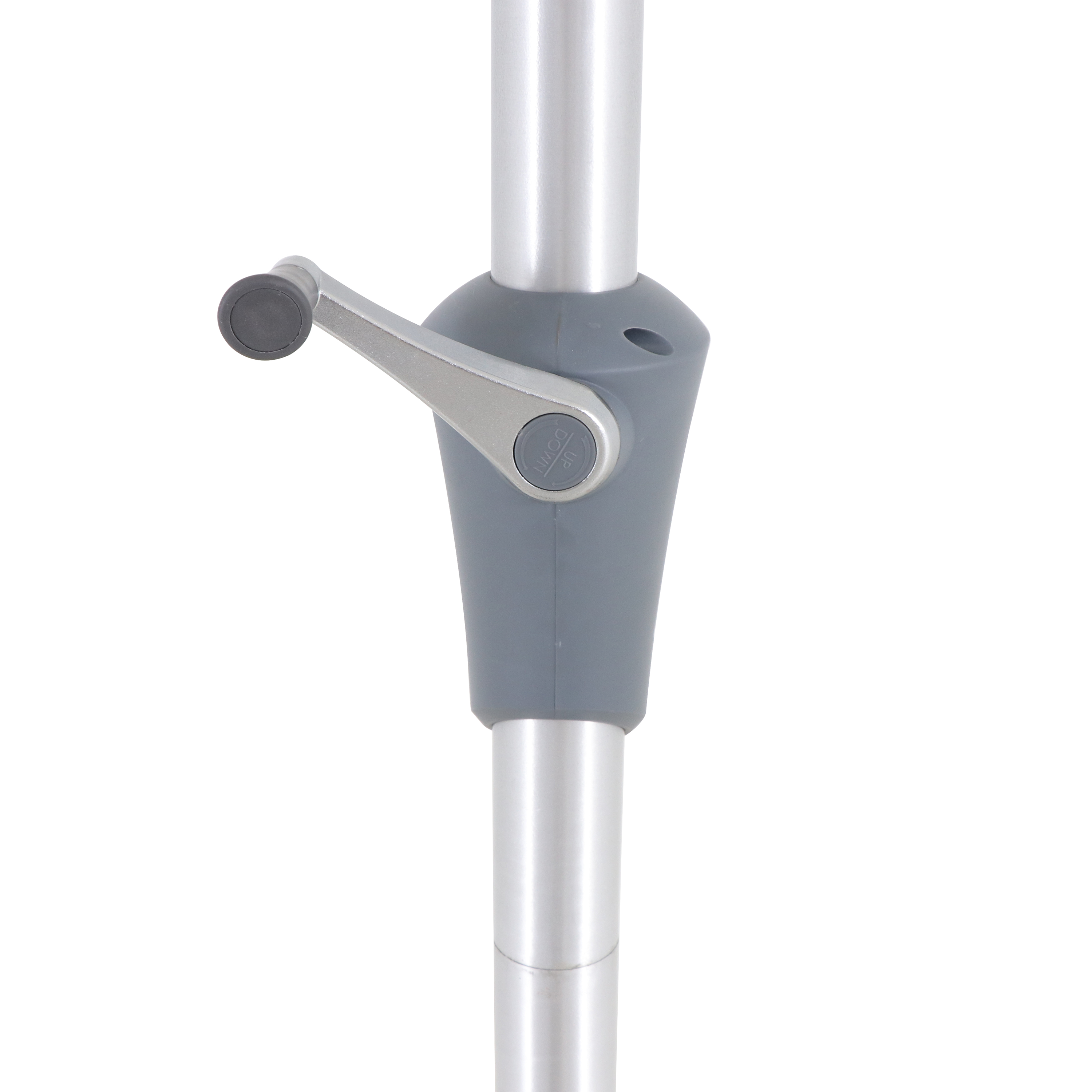 Parasol NATERIAL Aura blanc carré - 5