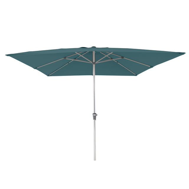 Parasol droit carré vert cactus Aura II NATERIAL L.285 x l.285 cm