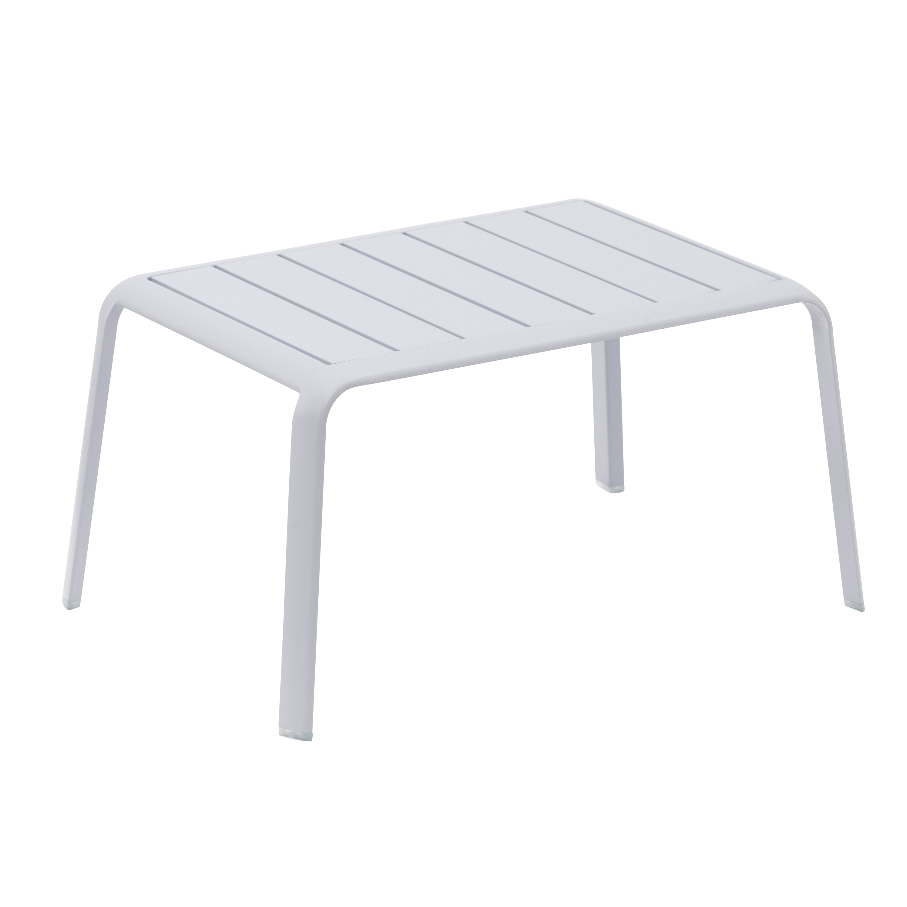Table basse de jardin NATERIAL Idaho rectangulaire gris | Leroy Merlin