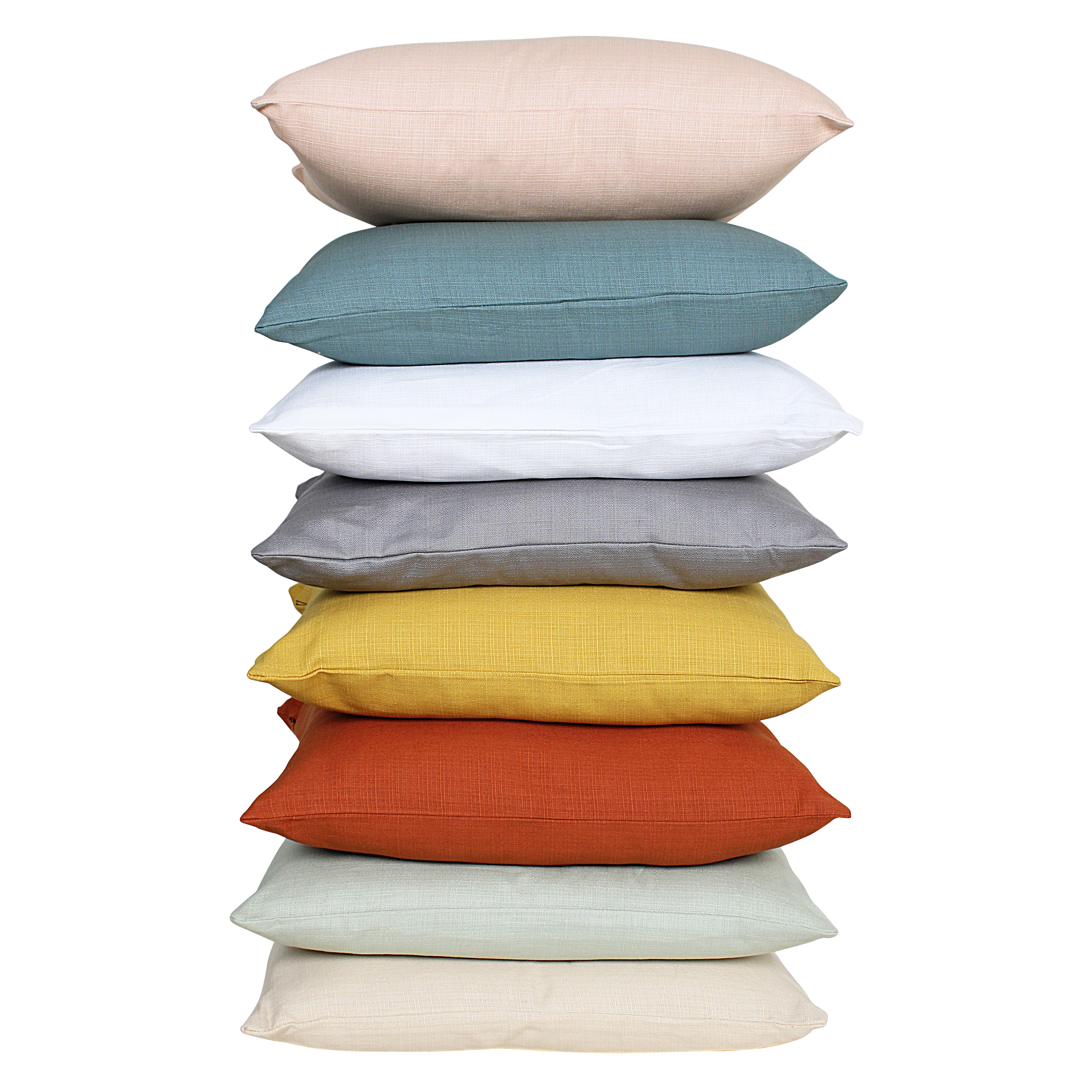 Coussin Leya, 100% coton jaune l.45 x L.45 cm INSPIRE - 9