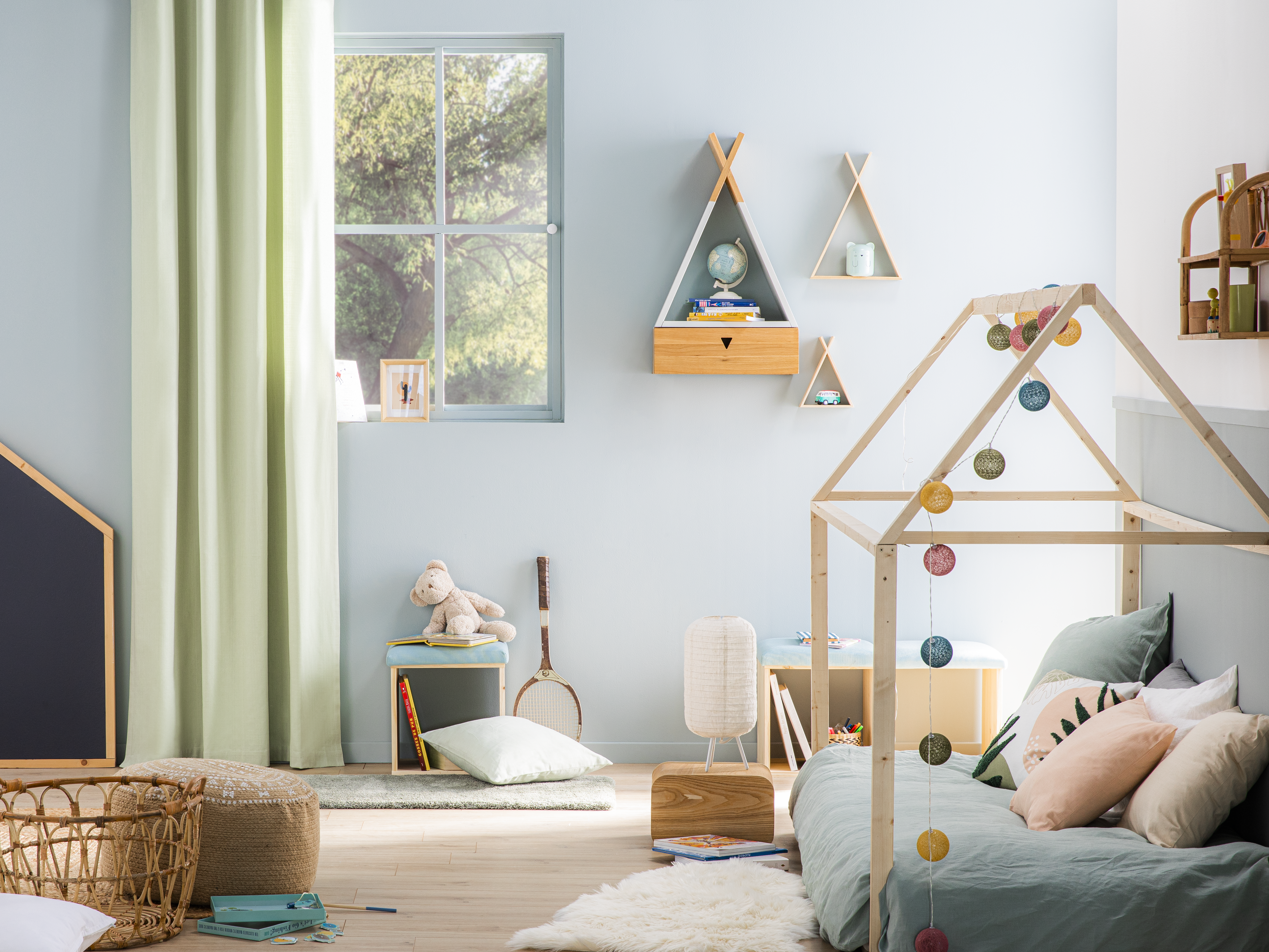 Cortinado ilhós Leya 140x280cm sage 5 Inspire - 21