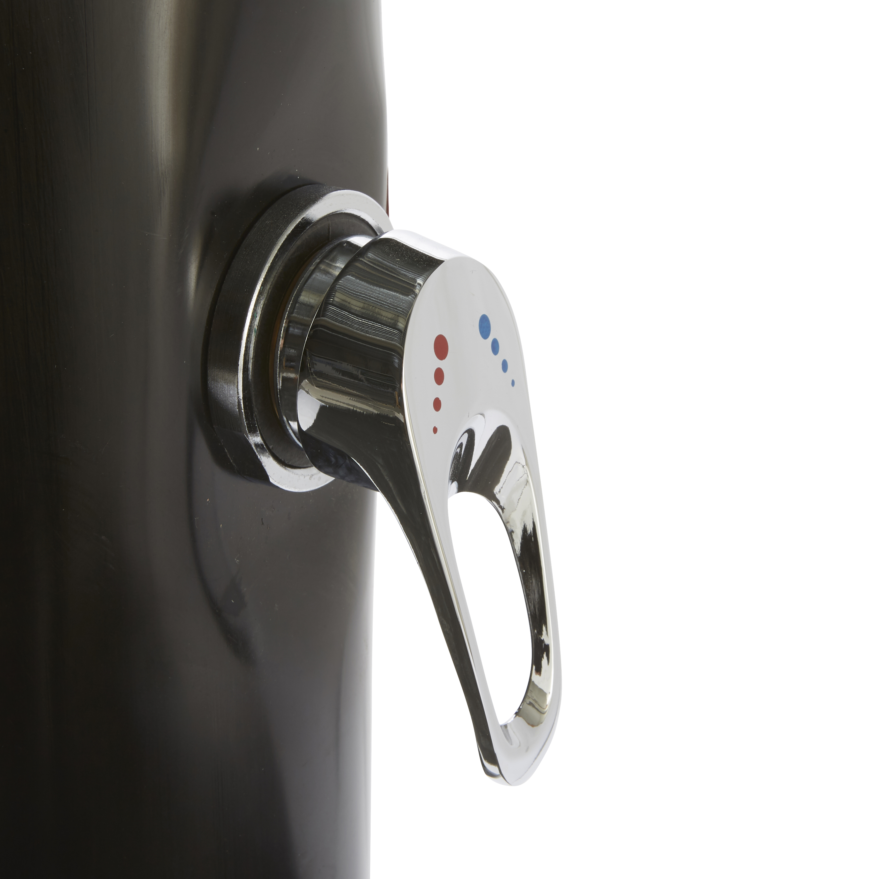 Doccia per piscina solare NATERIAL 23 L, nero H 233 cm - 3