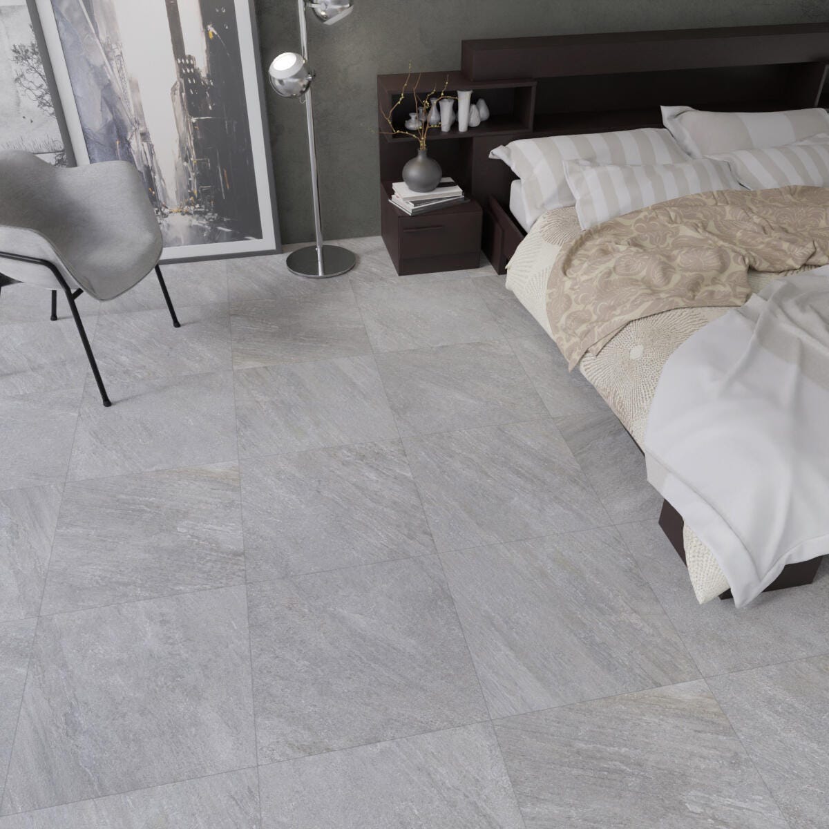 Piastrella da pavimento e rivestimento interno rettificato Defender in ...