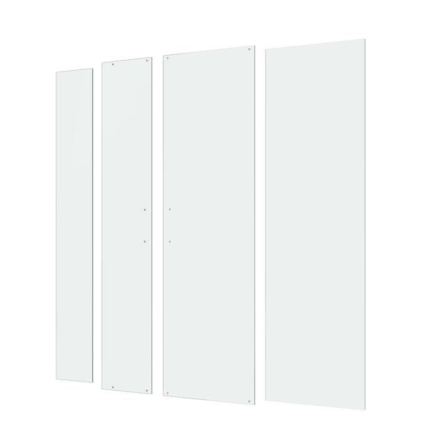 Szkło drzwi przesuwnych transparentne Easy 180 X 190 Sensea