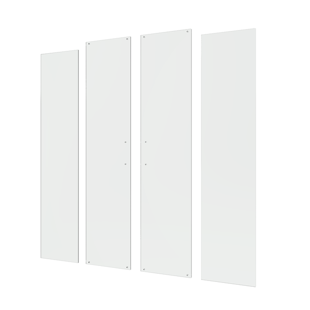 Szkło kabiny kwadratowej transparentne Easy 80 x 80 x 190 Sensea