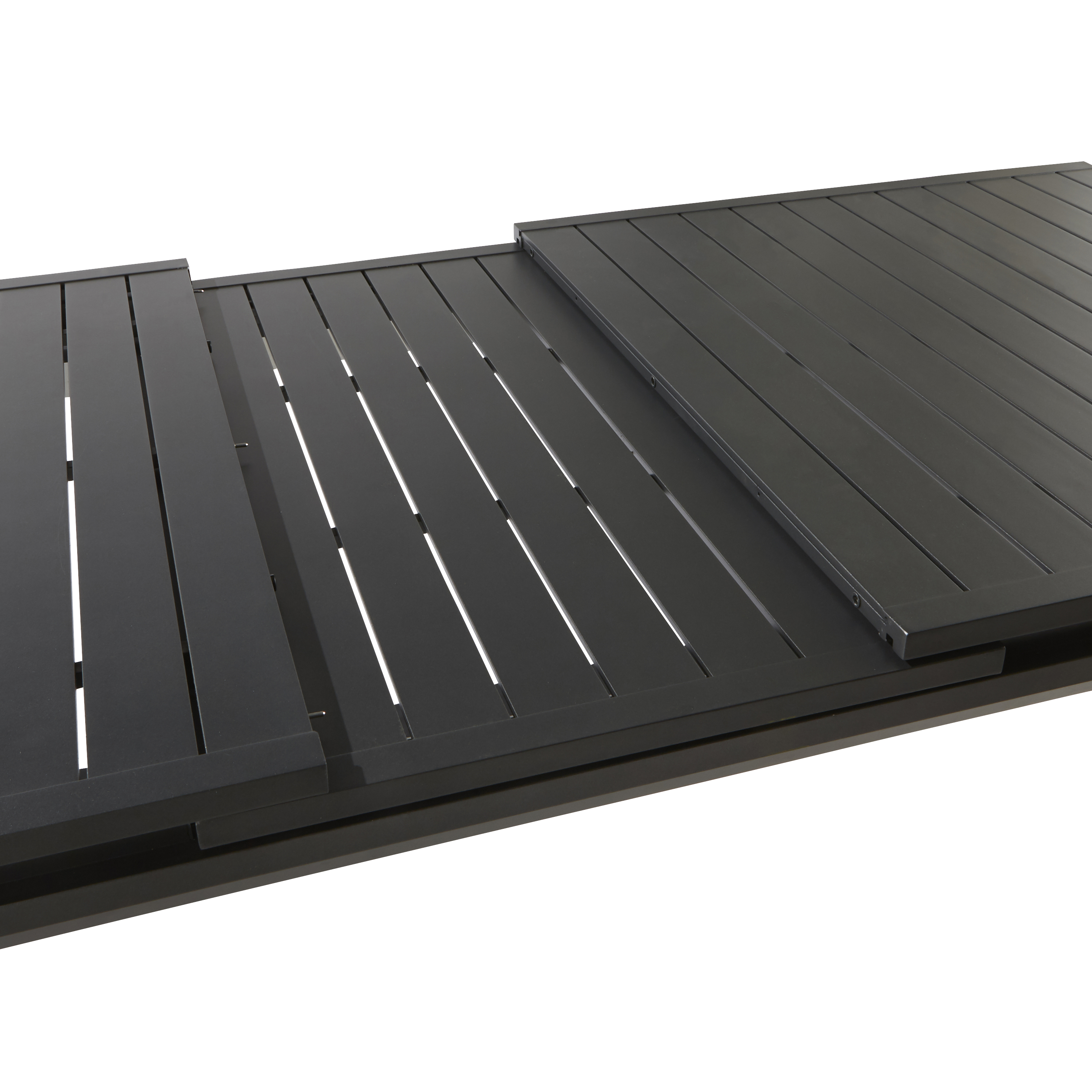 Mesa de alumínio Naterial Odyssea II Easy 180/240x100 cm Antracite - 60