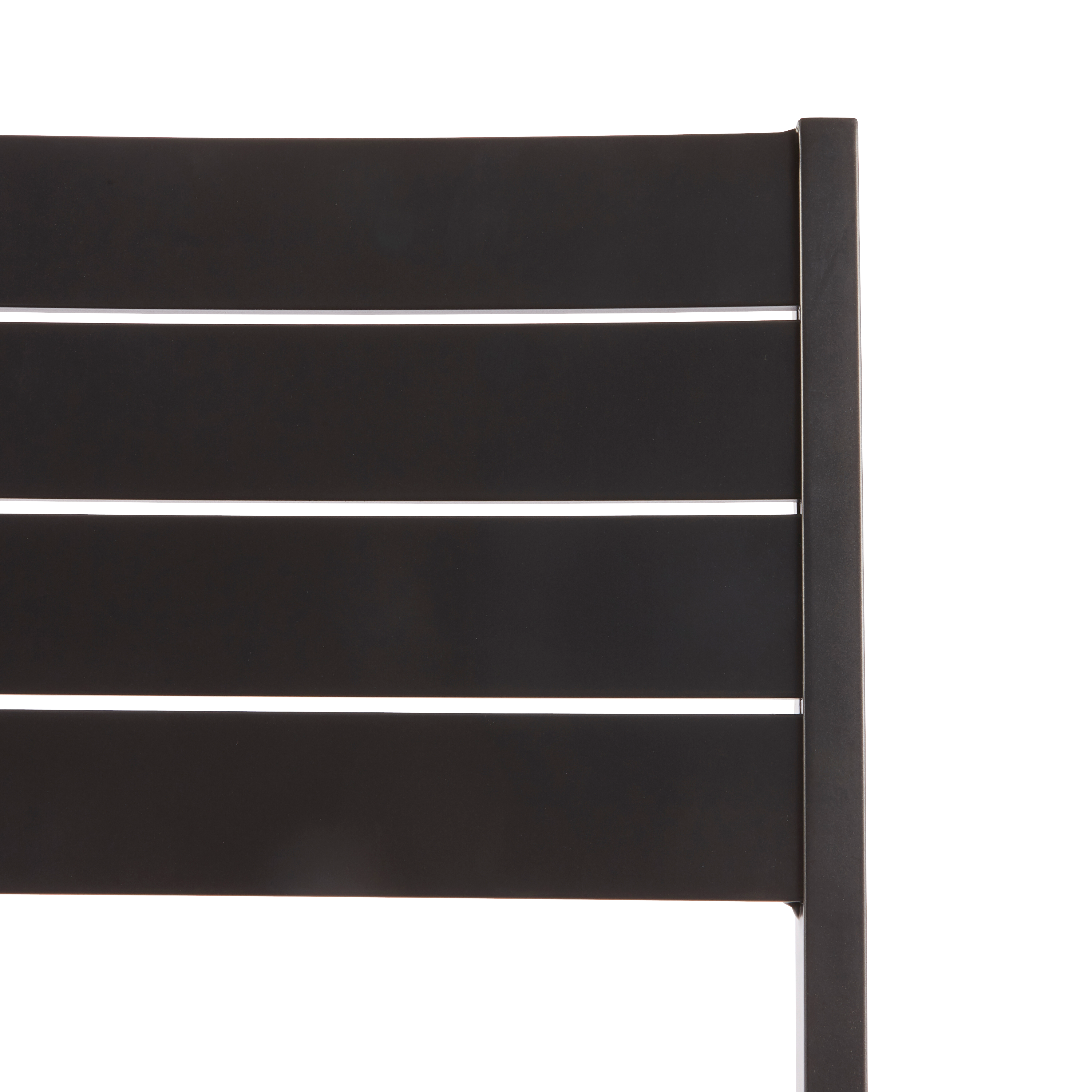 Lot de 2 chaises de jardin NATERIAL Xara en aluminium gris - 10