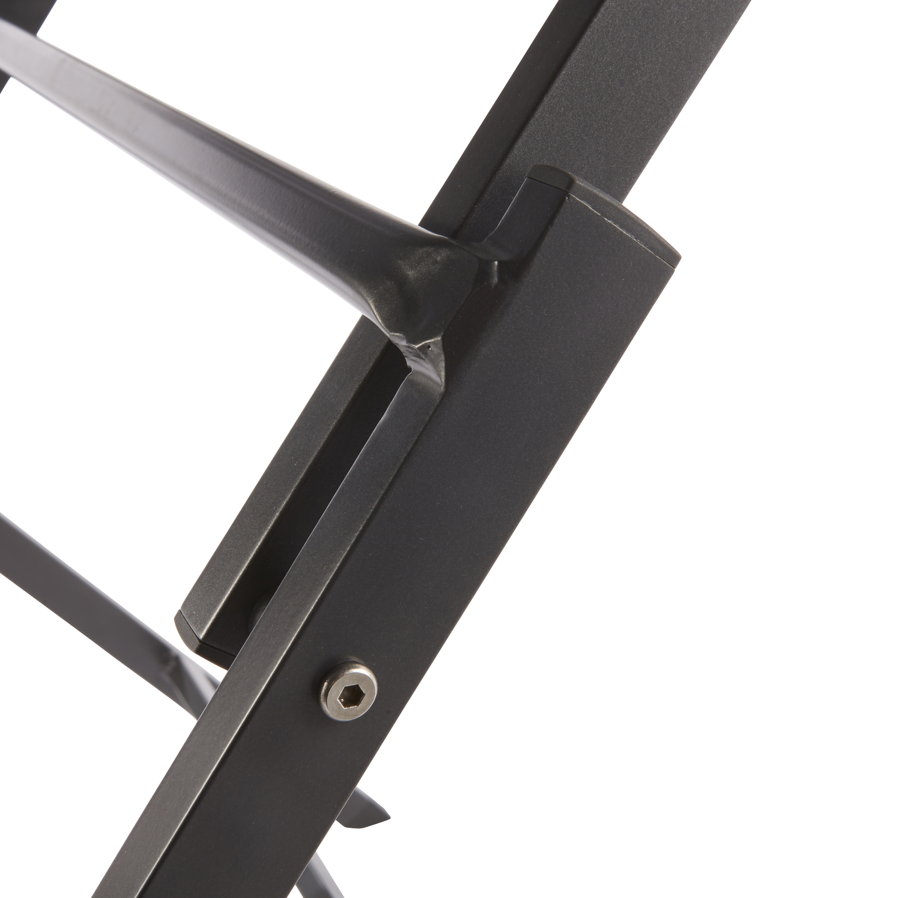 Mesa de alumínio NATERIAL XARA II ORIGAMI 71X71CM ANTRACITE - 20