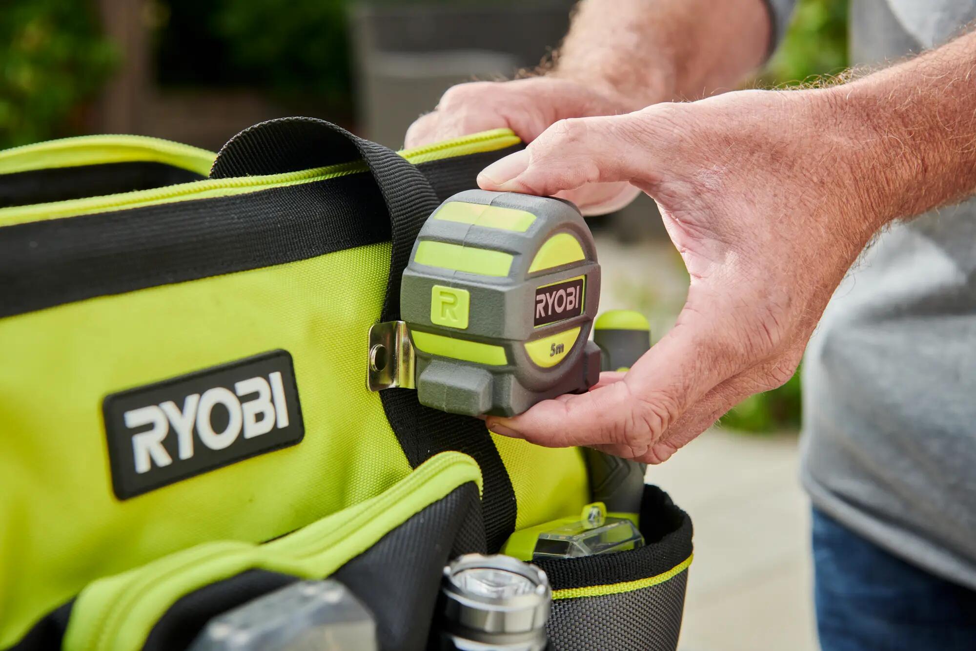 Sac à outils polyester l.26 cm RYOBI - 8