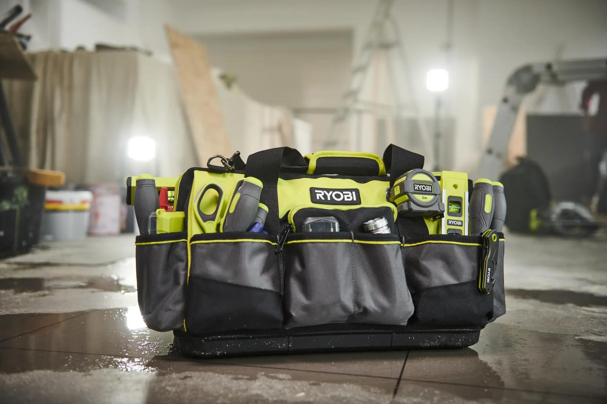 Sac à outils polyester l.26 cm RYOBI - 2