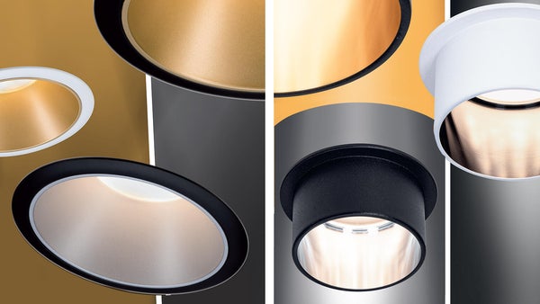 Encastrés Gil et Cole, anti-éblouissants mais étincelants de beauté