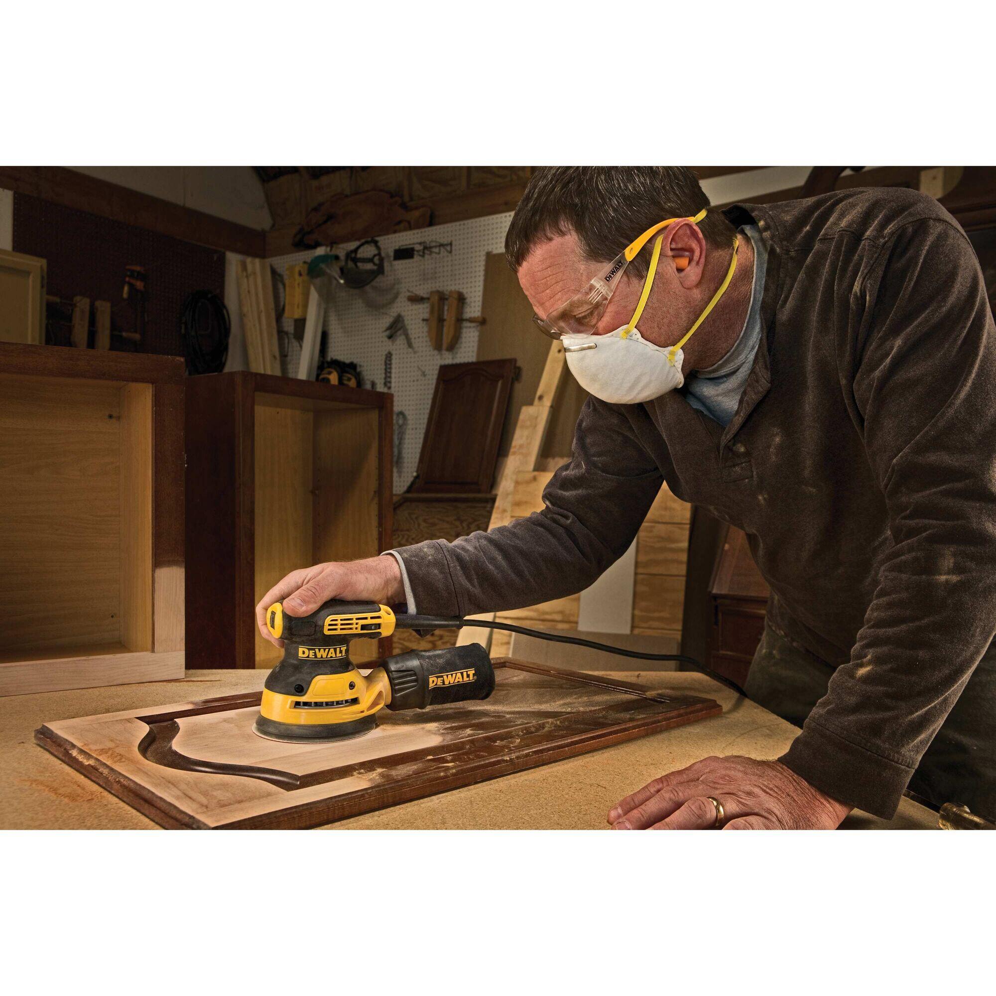 Ponceuse excentrique filaire DEWALT DWE6423, 280.0 W - 13