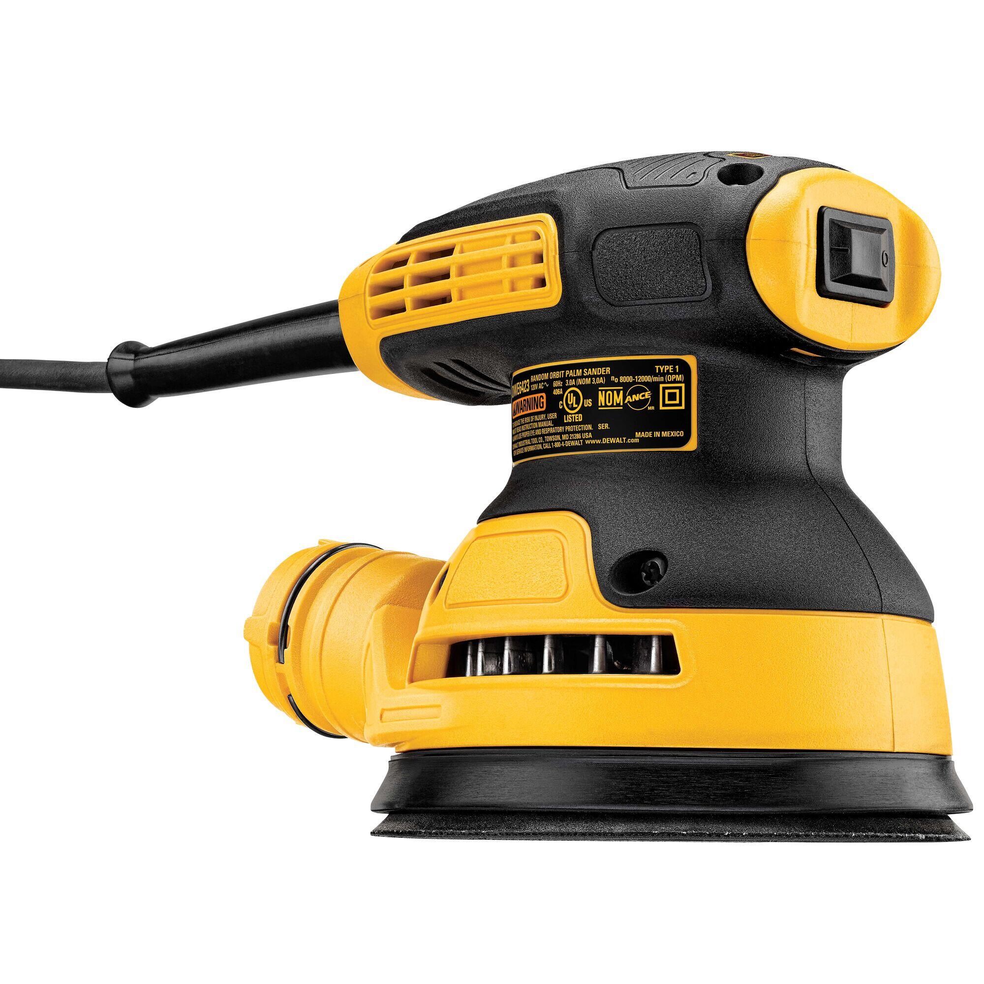 Lixadora excêntrica com fio 280 W 125 mm Dewalt DWE6423-QS - 28