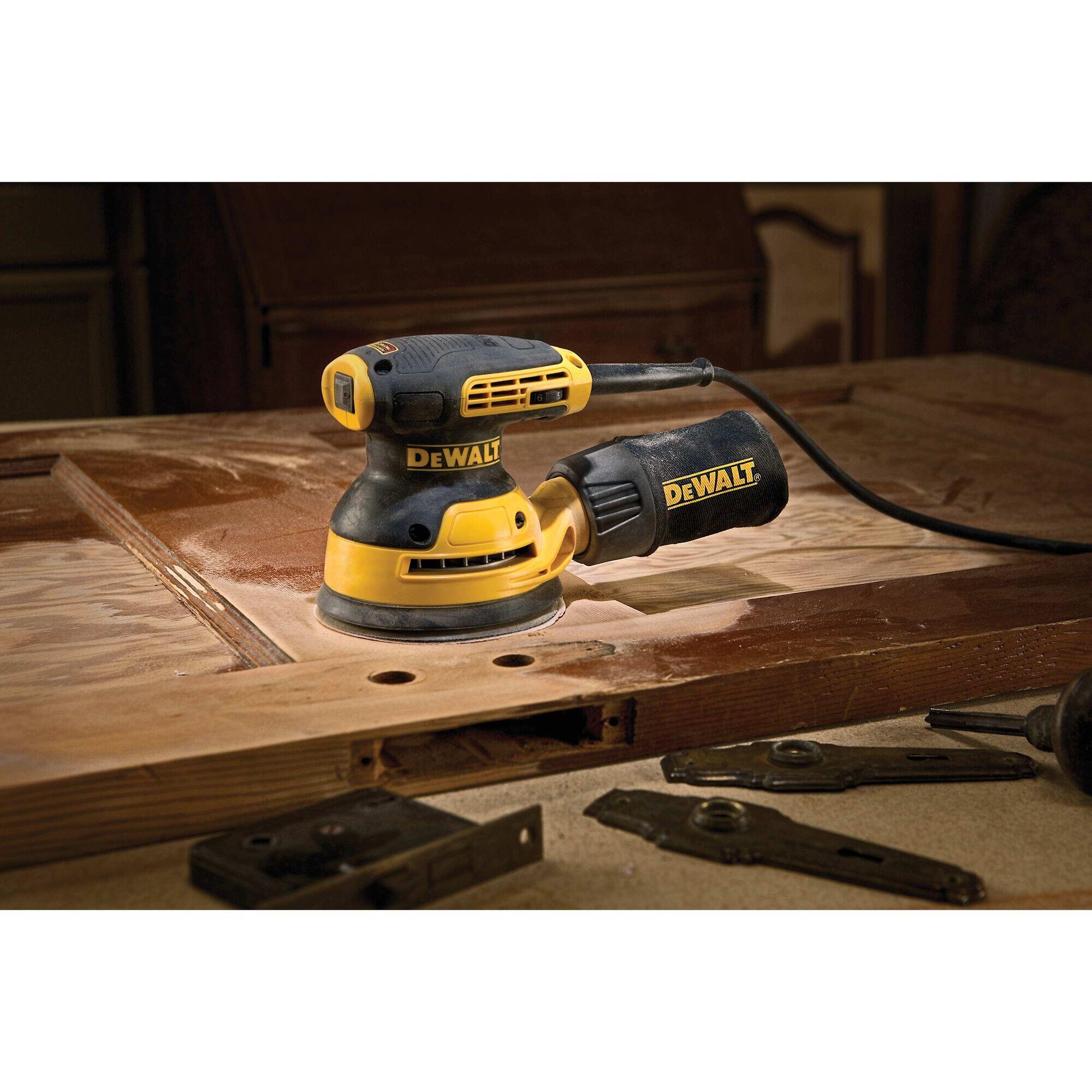 Ponceuse excentrique filaire DEWALT DWE6423, 280.0 W - 9