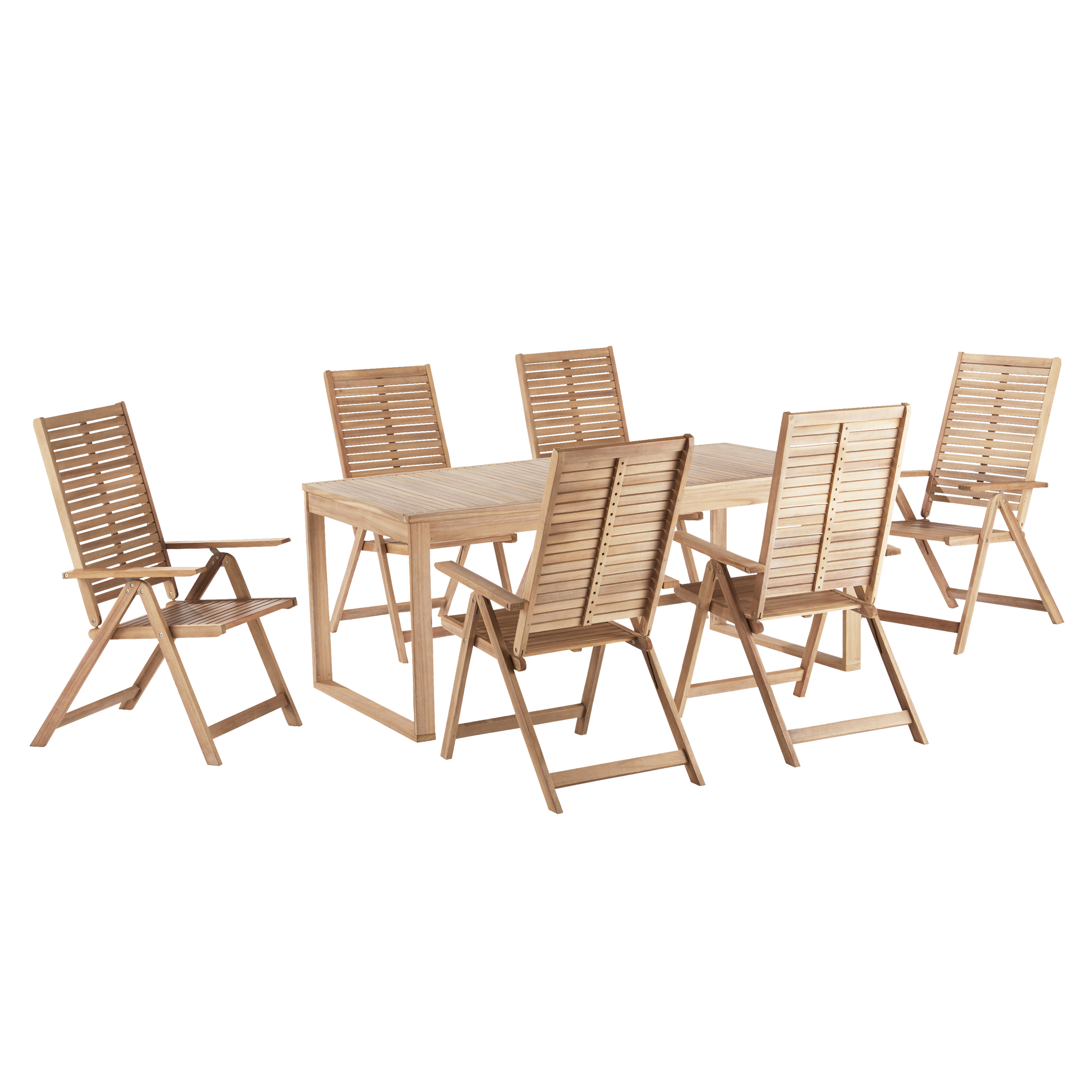 Mesa de madeira NATERIAL SOLARIS BUTTERFLY 180/240X90CM - 44