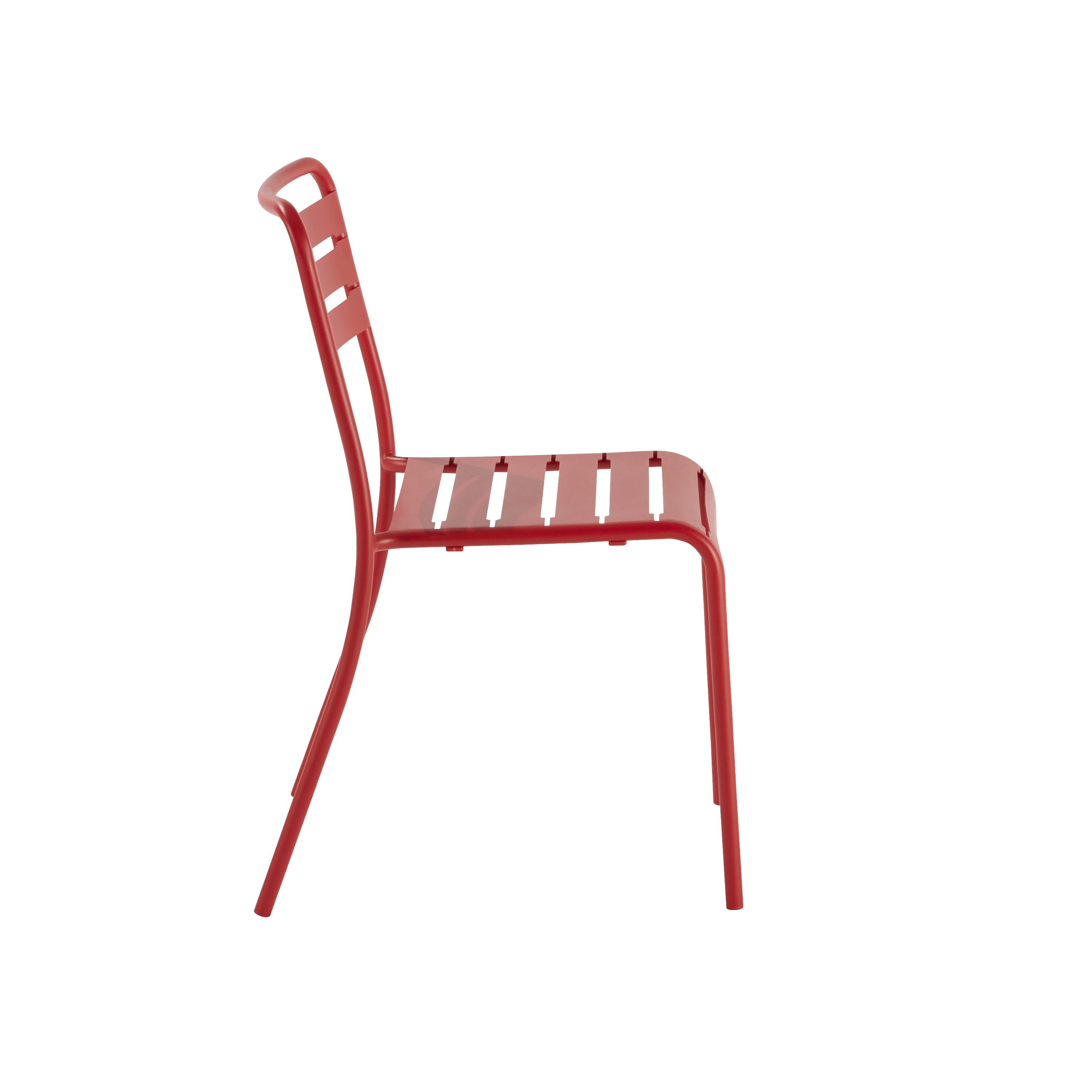 Cadeira refeição aço vermelho Cafe - 25