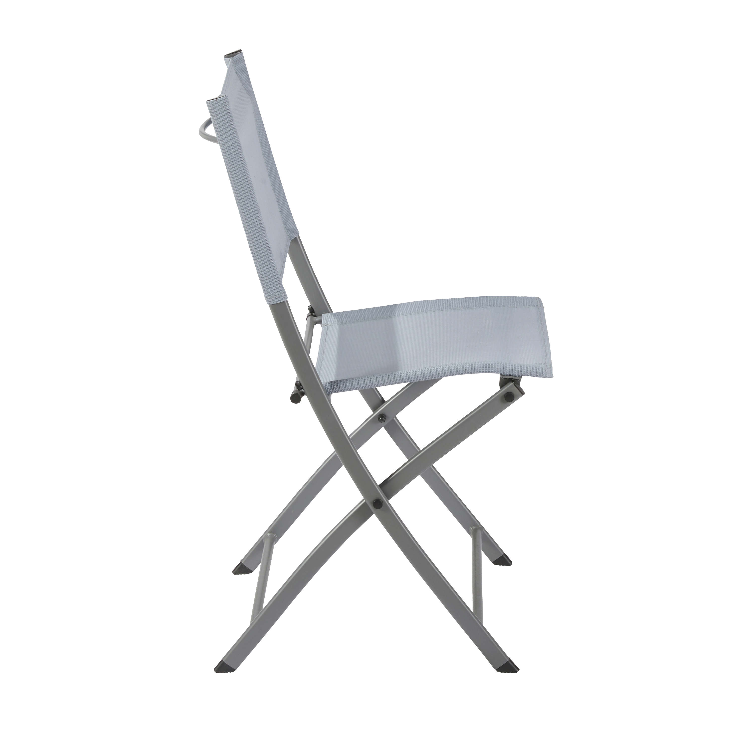 Chaise de jardin NATERIAL Emys en acier bleu - 4