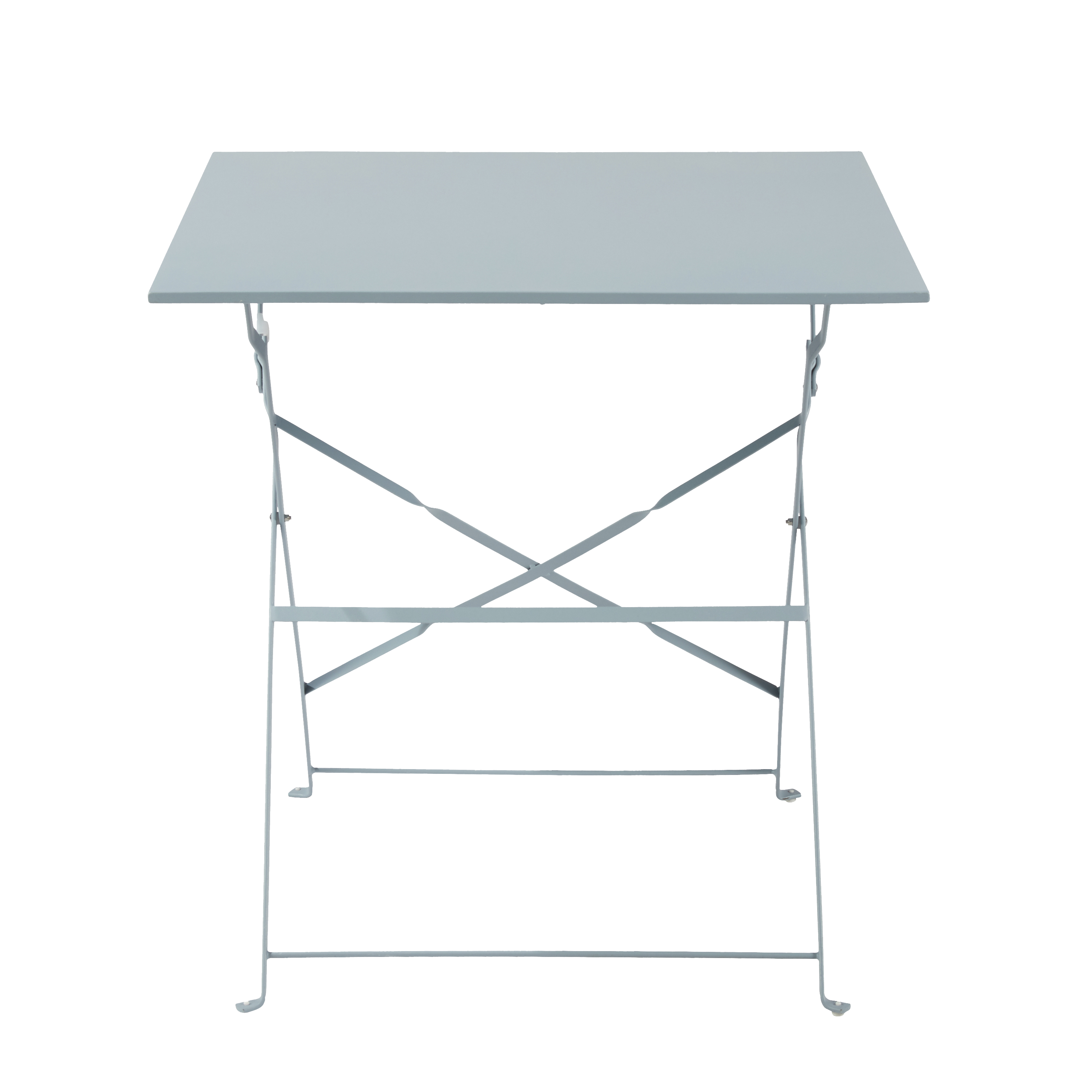 Mesa de metal NATERIAL FLORA II ORIGAMI 70X70CM AZUL - 12