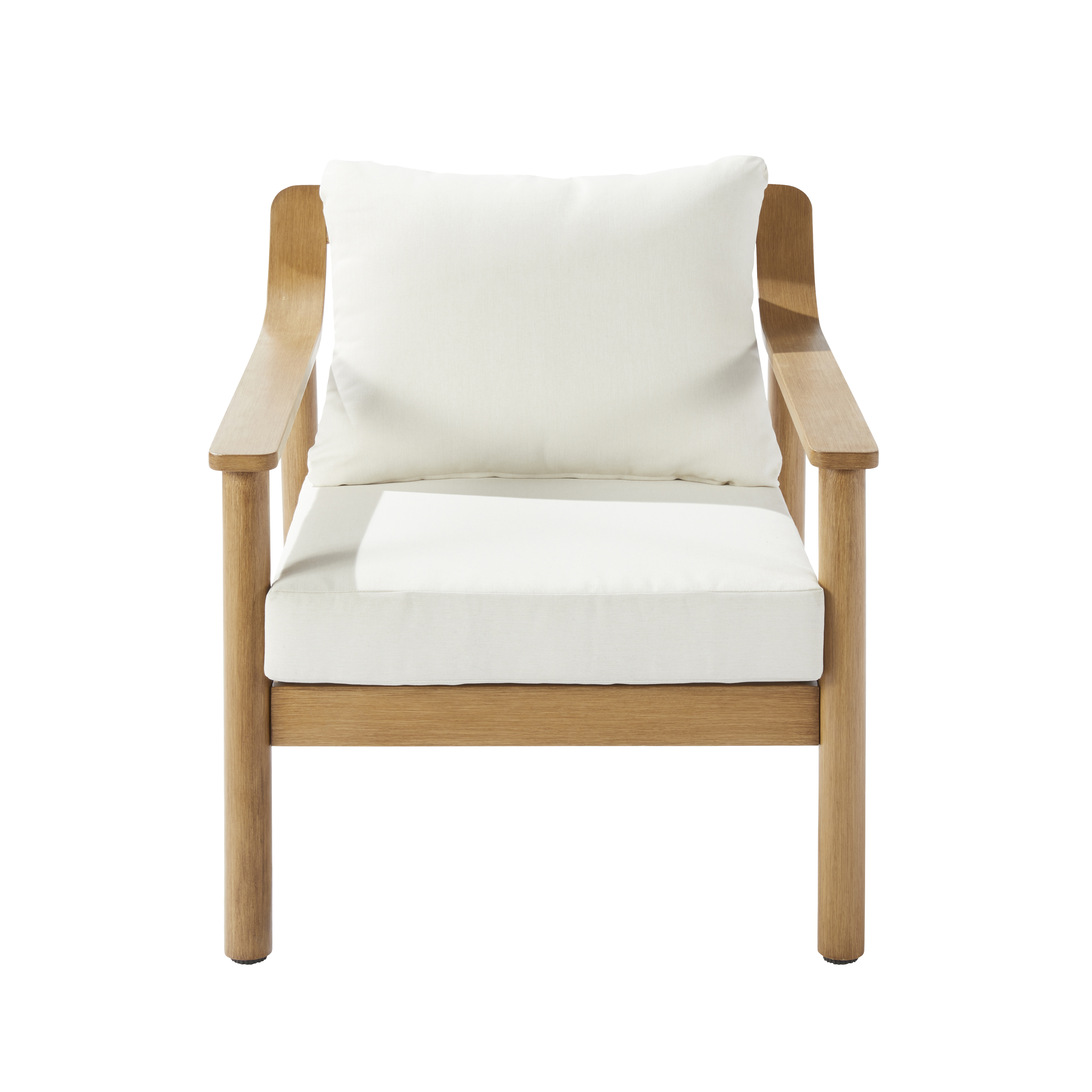 Conjunto jardim relax sofá e mesa bege 5 pessoas Ares Naterial - 3