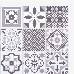 Lot De 20 Autocollants Antidérapants Pour Baignoire Et Douche - Motif Coquillage Blanc, Dimensions 7x9 Cm (PEVA, Faciles à Poser)