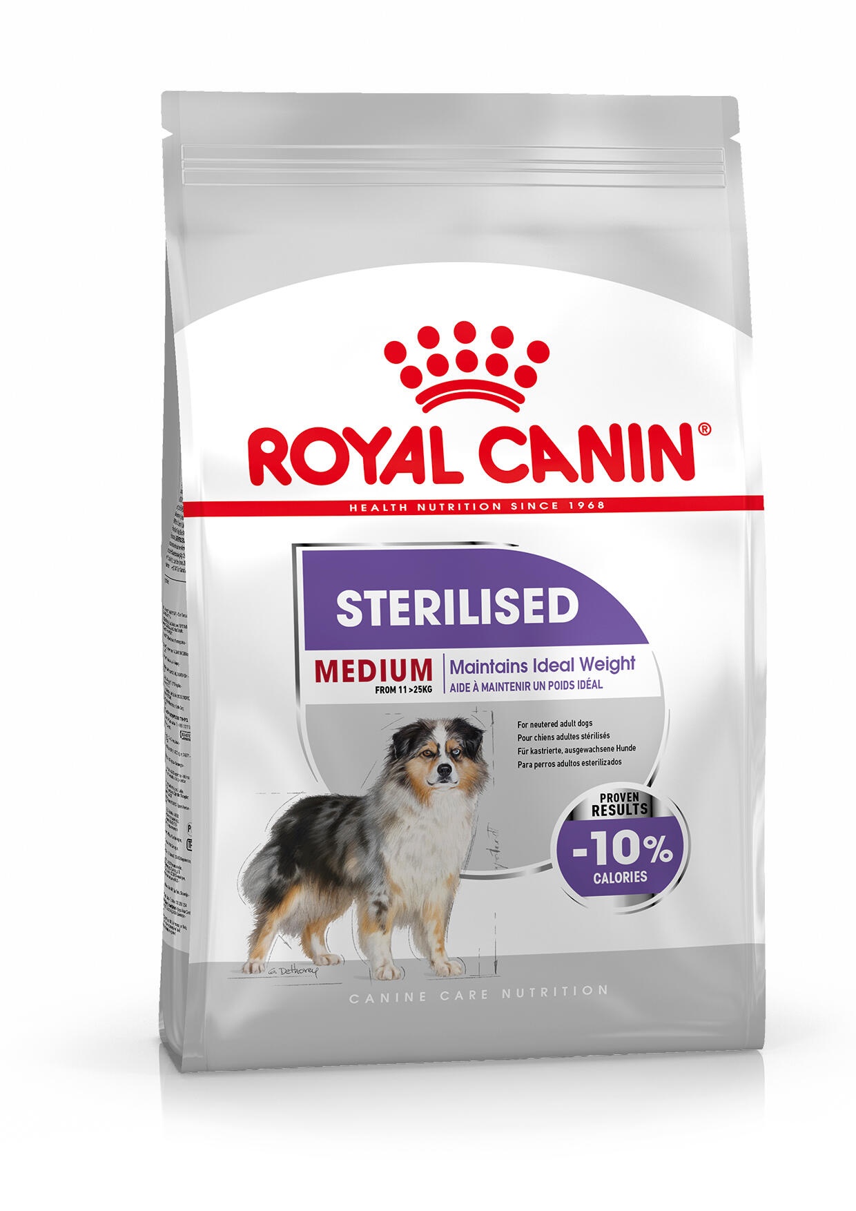 RC CHIEN MEDIUM STERIL 12KG