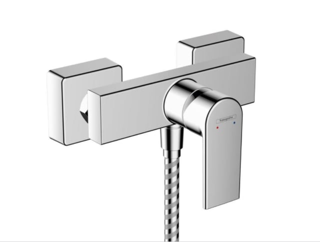 Mitigeur de douche mécanique chrome, Vernis Shape, HANSGROHE