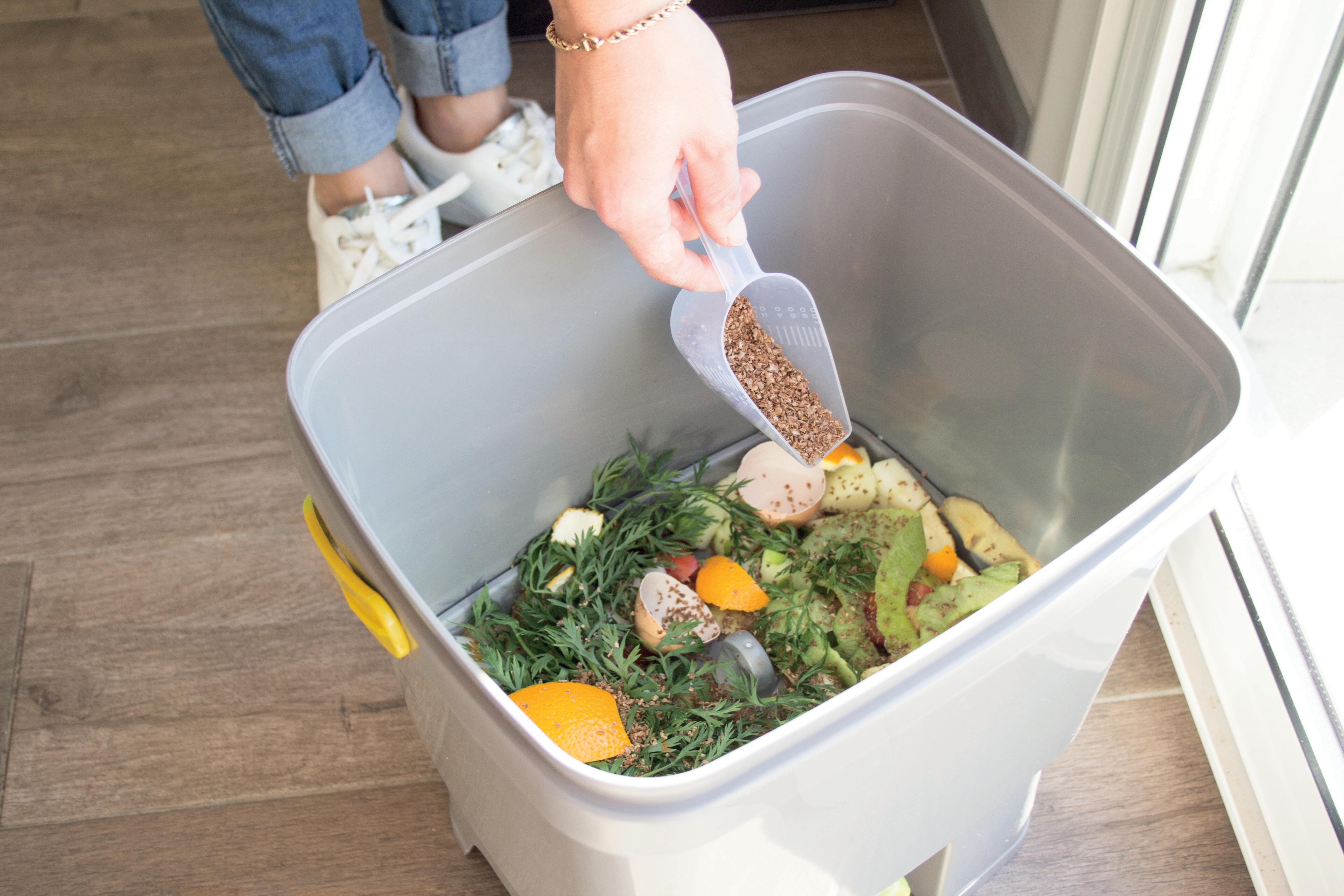 Composteur de cuisine Hozelock Bokashi 16L + activateur compost - 3