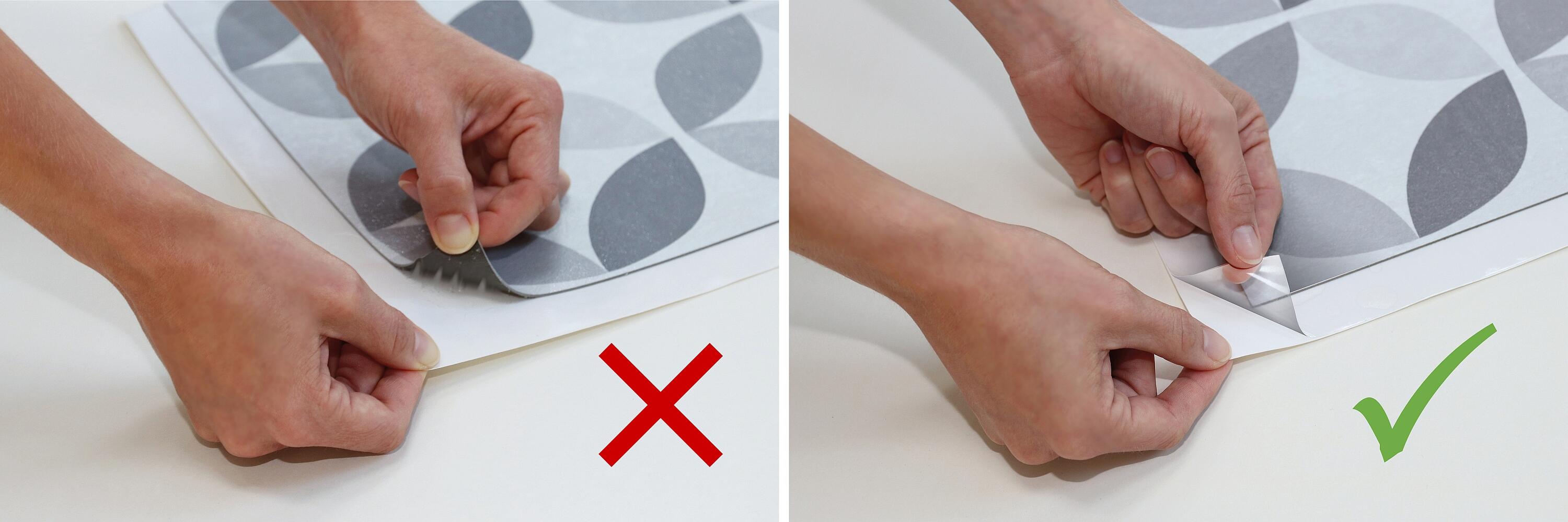 Lot de 6 Adhésifs décoratifs Wall tiles effet marbre, 30.5 cm x 30.5 cm - 7