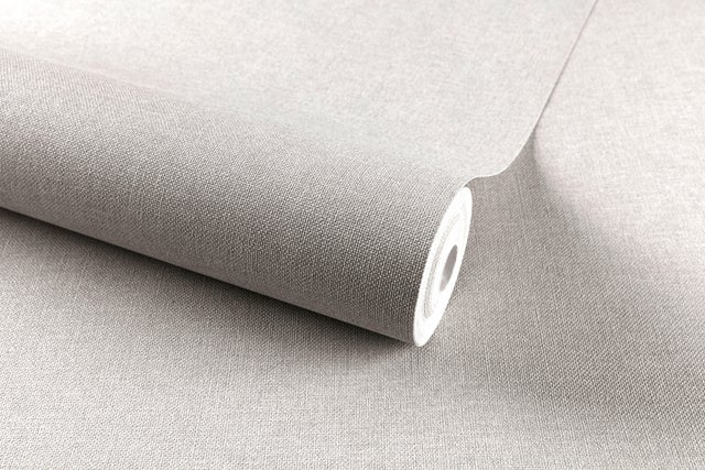 Papier peint intissé Textile mat INSPIRE gris oyster