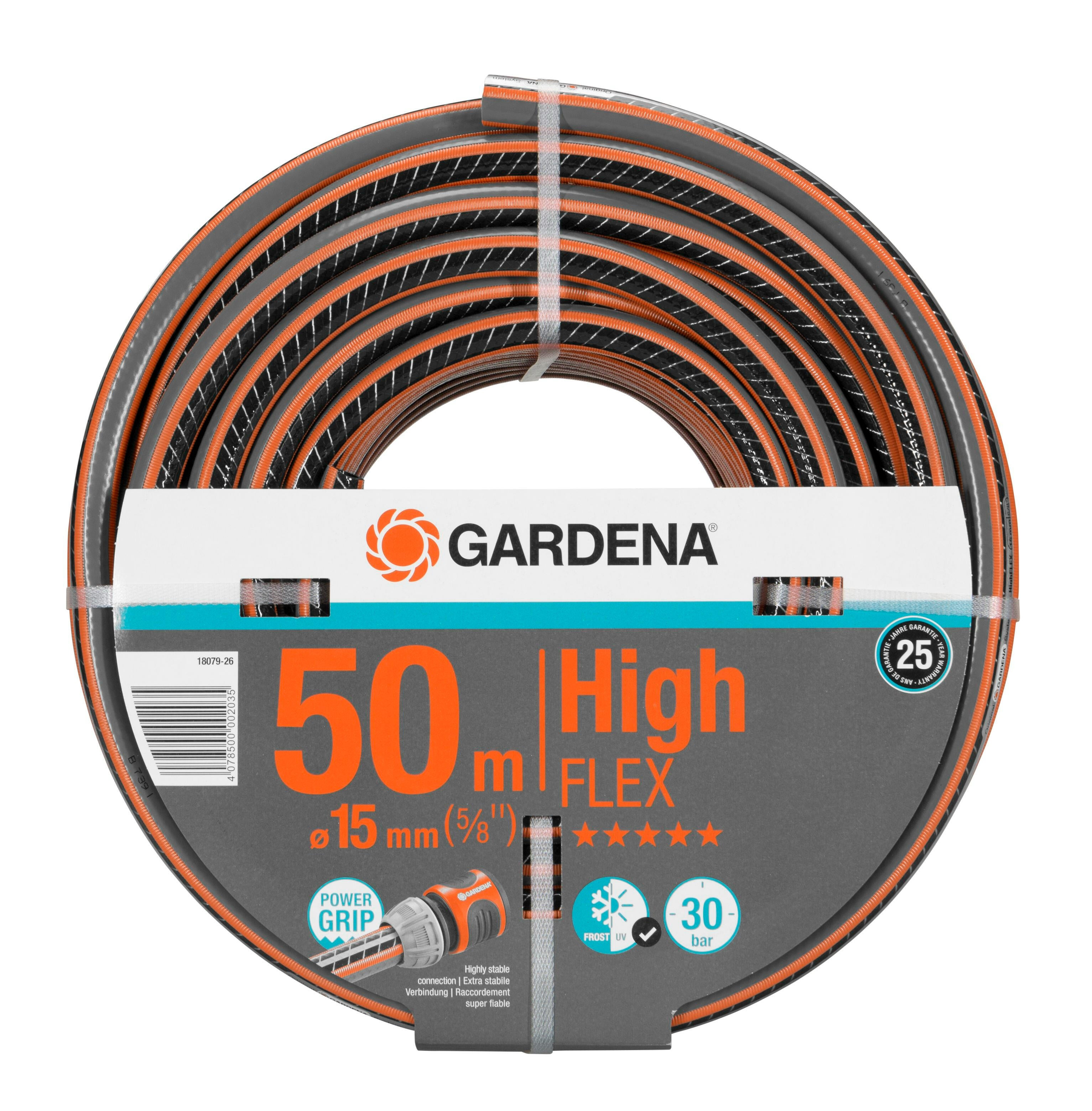 Tuyau d'arrosage GARDENA Highflex L.50 m, Diam.14.2 mm - 2
