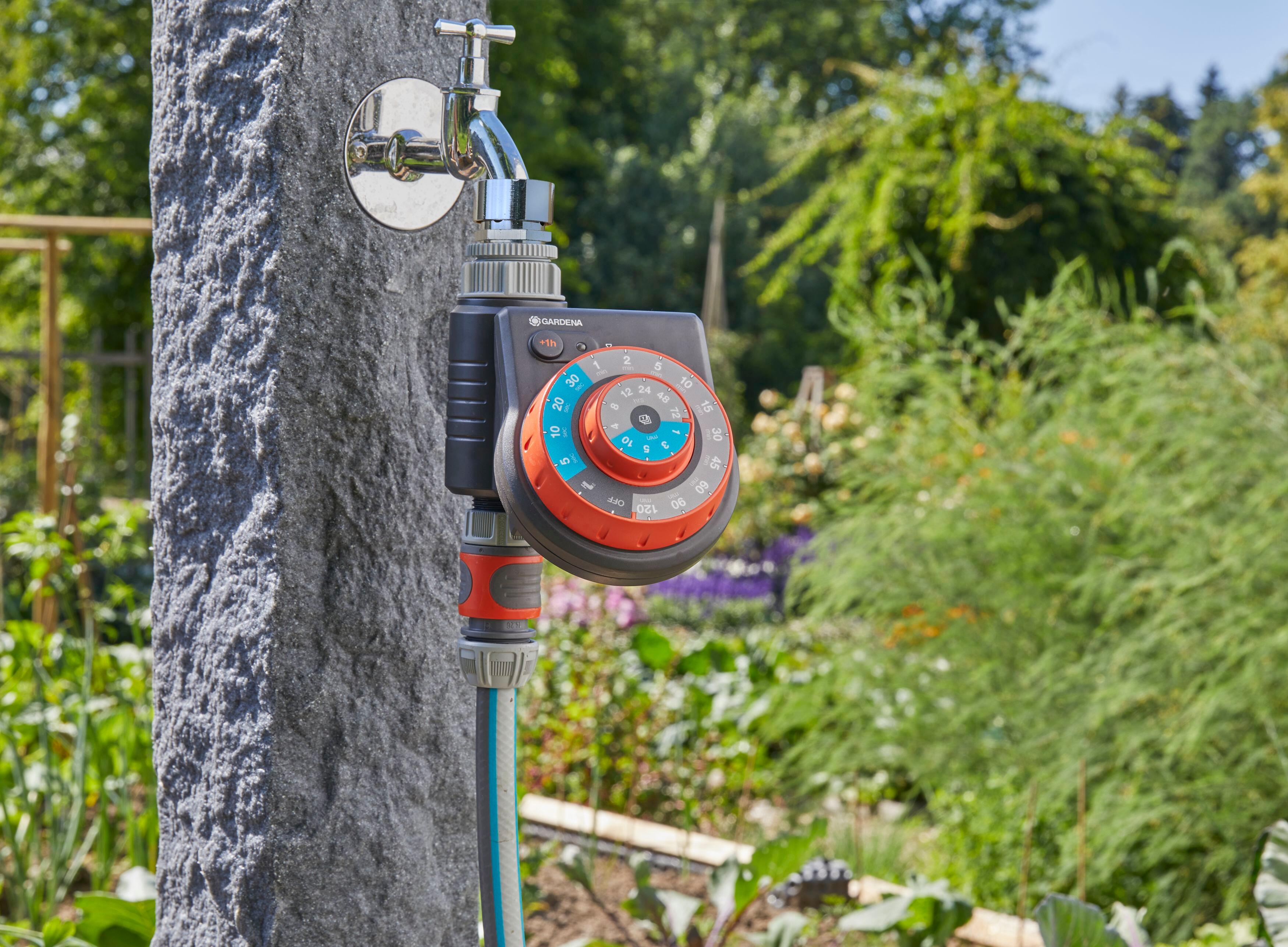 Programador de torneira GARDENA EASYPLUS 1 VIA - 5