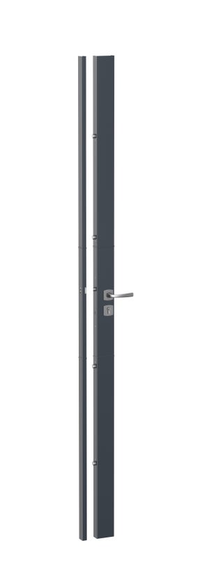 Serrure Verticale En Applique Vachette 7237 Gauche Avec Clé - Neuf Sous Blister