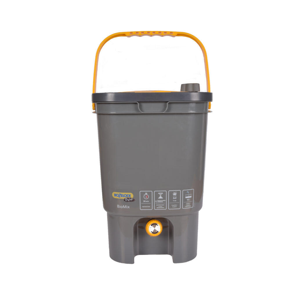 Composteur d'extérieur HOZELOCK Biomix gris / argent 19 l - 8