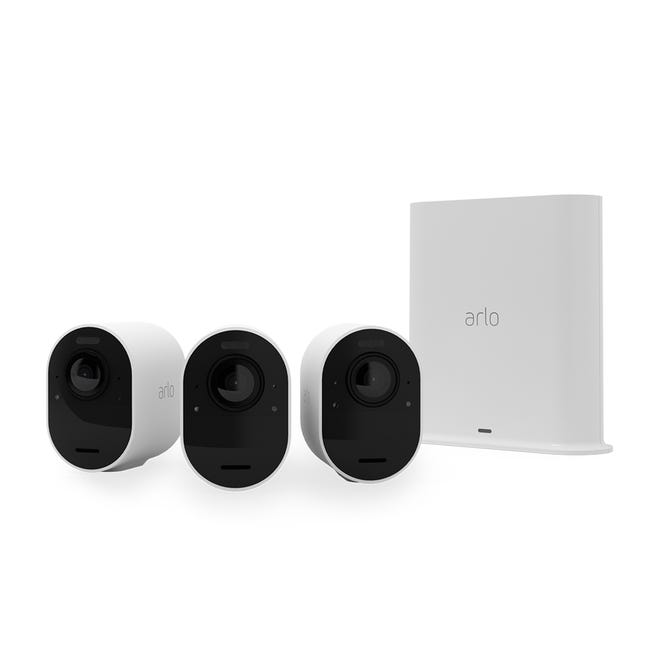 Kit de vidéosurveillance sans fil 3 caméras extérieure, ARLO Ultra 2 ...