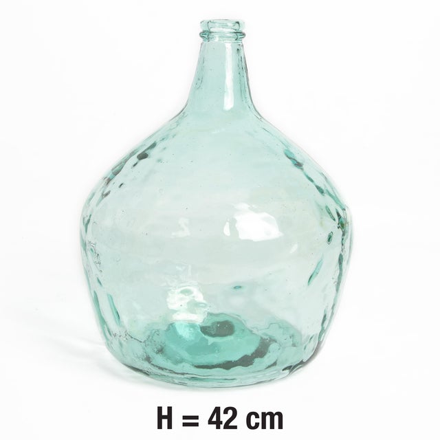 Dame Jeanne (bonbonne) En Verre Violet 12 Litres - Dimensions 29x29x43 Cm - Amadeus - Neuf