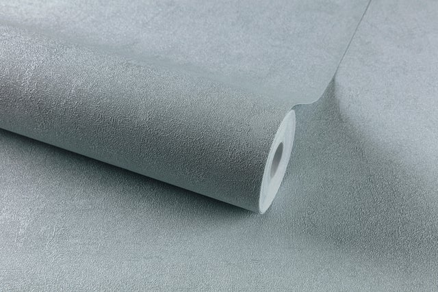 Papier peint intissé Béton métal INSPIRE bleu
