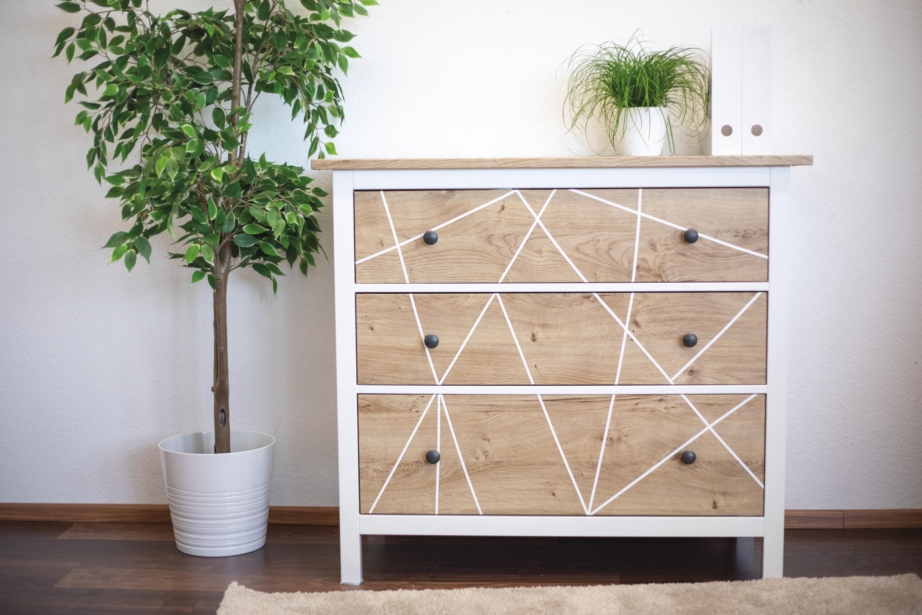 Rouleau adhésif décoratif SAINT HONORE Effet bois chêne, ribbeck l.0.675 x L.2 m - 4