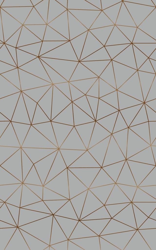 Rouleau adhésif décoratif D-C-FIX Décor géométrique, tico gold l.0.45 x L.2 m