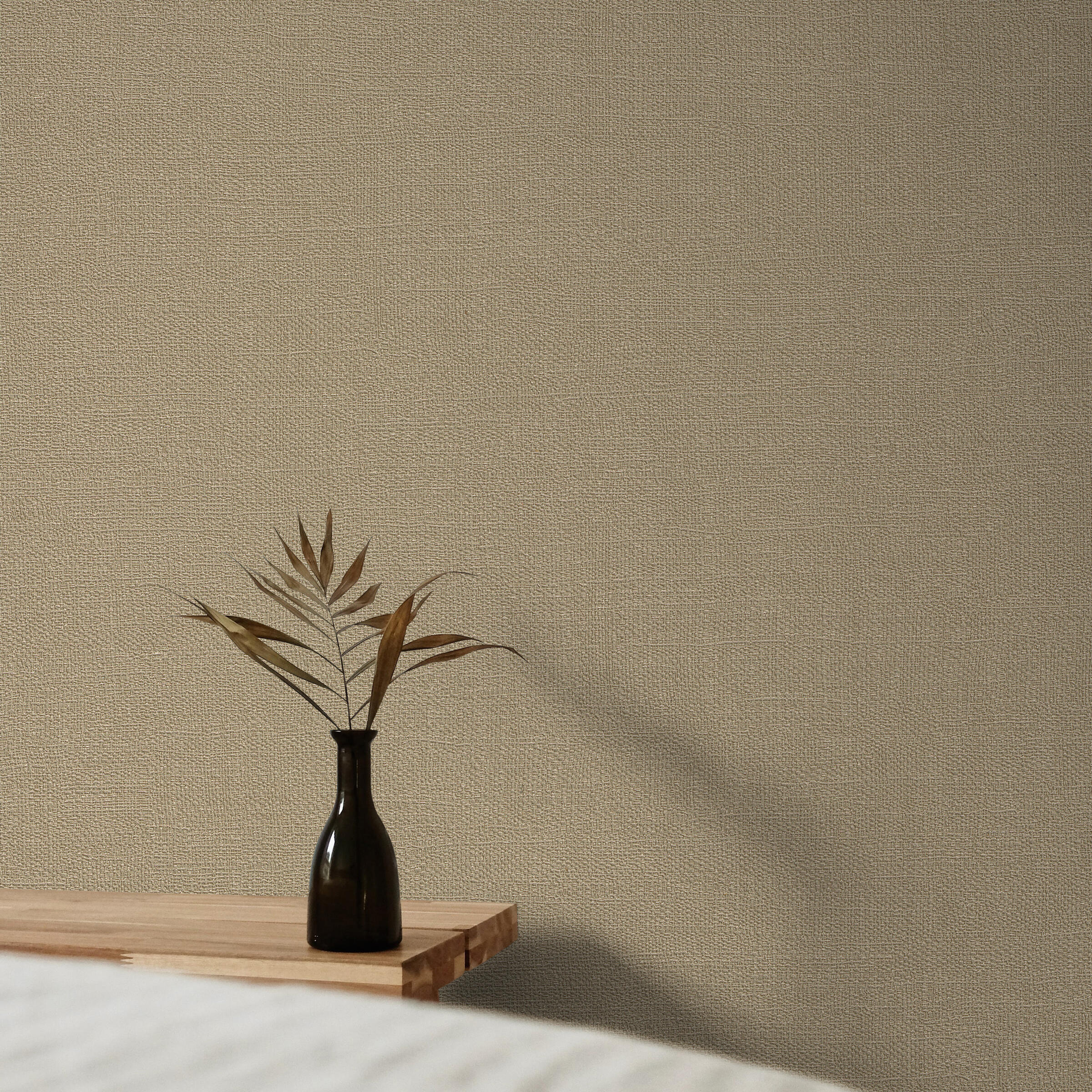 Papier peint intissé Textile nacré INSPIRE doré - 2