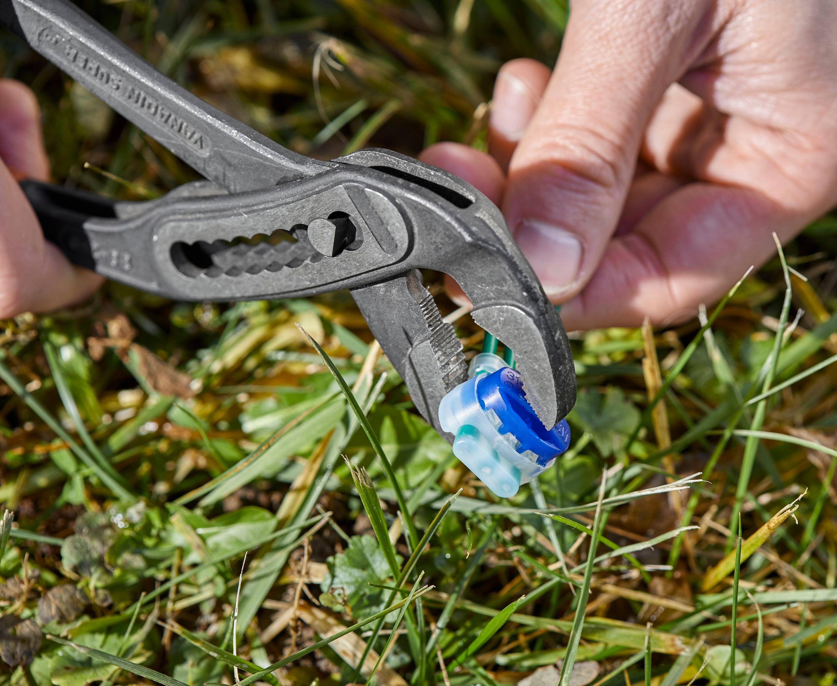 6 connecteurs et 3 raccords pour robot tondeuse GARDENA R40LI-R70LI 4089-20 - 4